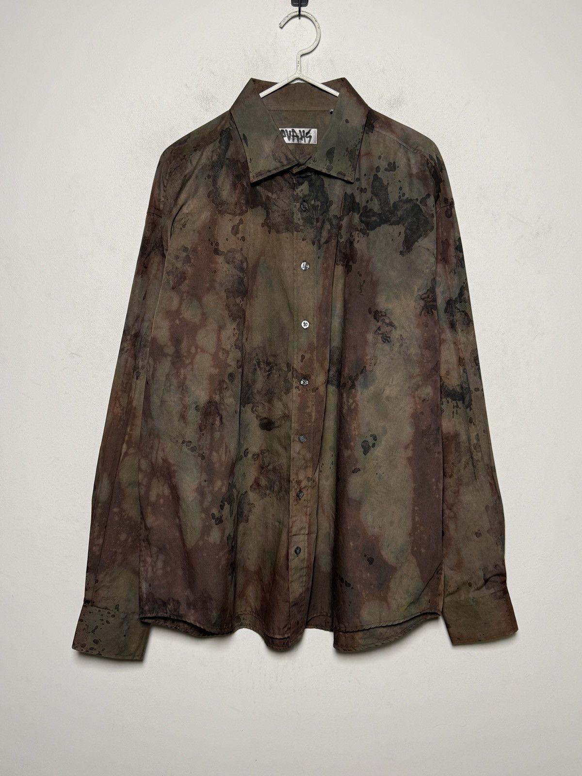 Yves Saint Laurent Vintage Yves Saint Laurent punk grunge painters shirt Size US XXL / EU 58 / 5 - 1 Thumbnail