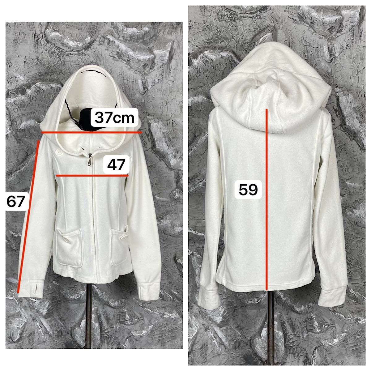 Japanese Brand Y2K Huuuge Hood Huge Buttons Hoodie LGB Japanese Style Size US M / EU 48-50 / 2 - 12 Thumbnail