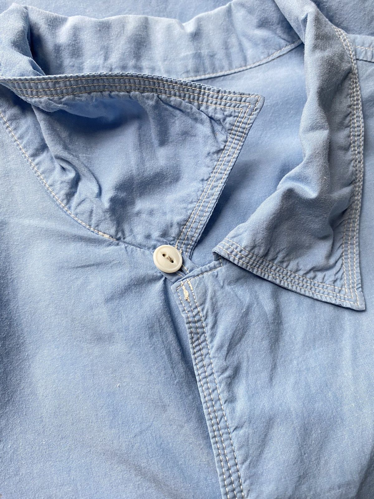 Kapital KAPITAL short-sleeves blue shirt Size US M / EU 48-50 / 2 - 11 Thumbnail