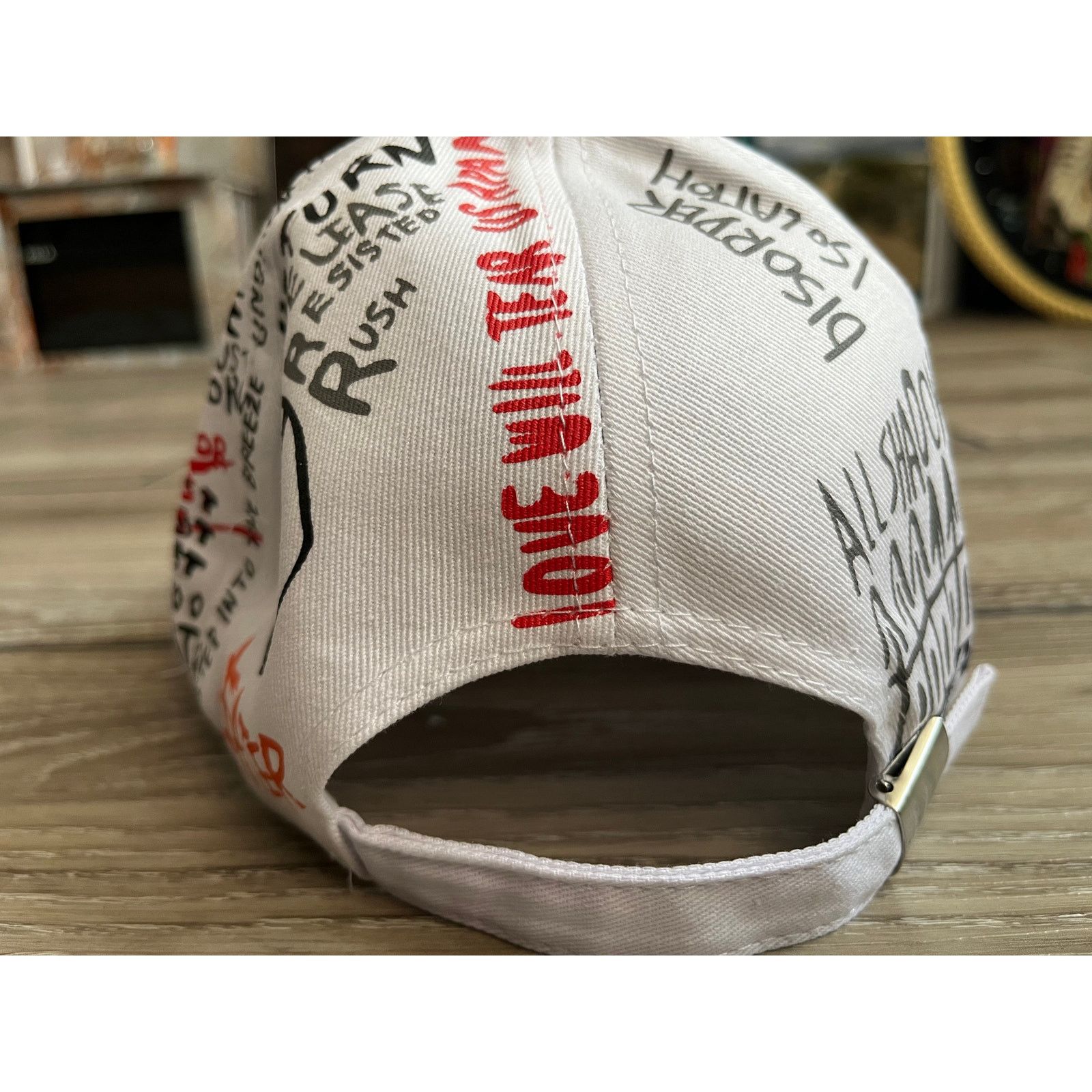 Punk and Yo Men white PUNK writing Graffiti Size ONE SIZE - 10 Thumbnail