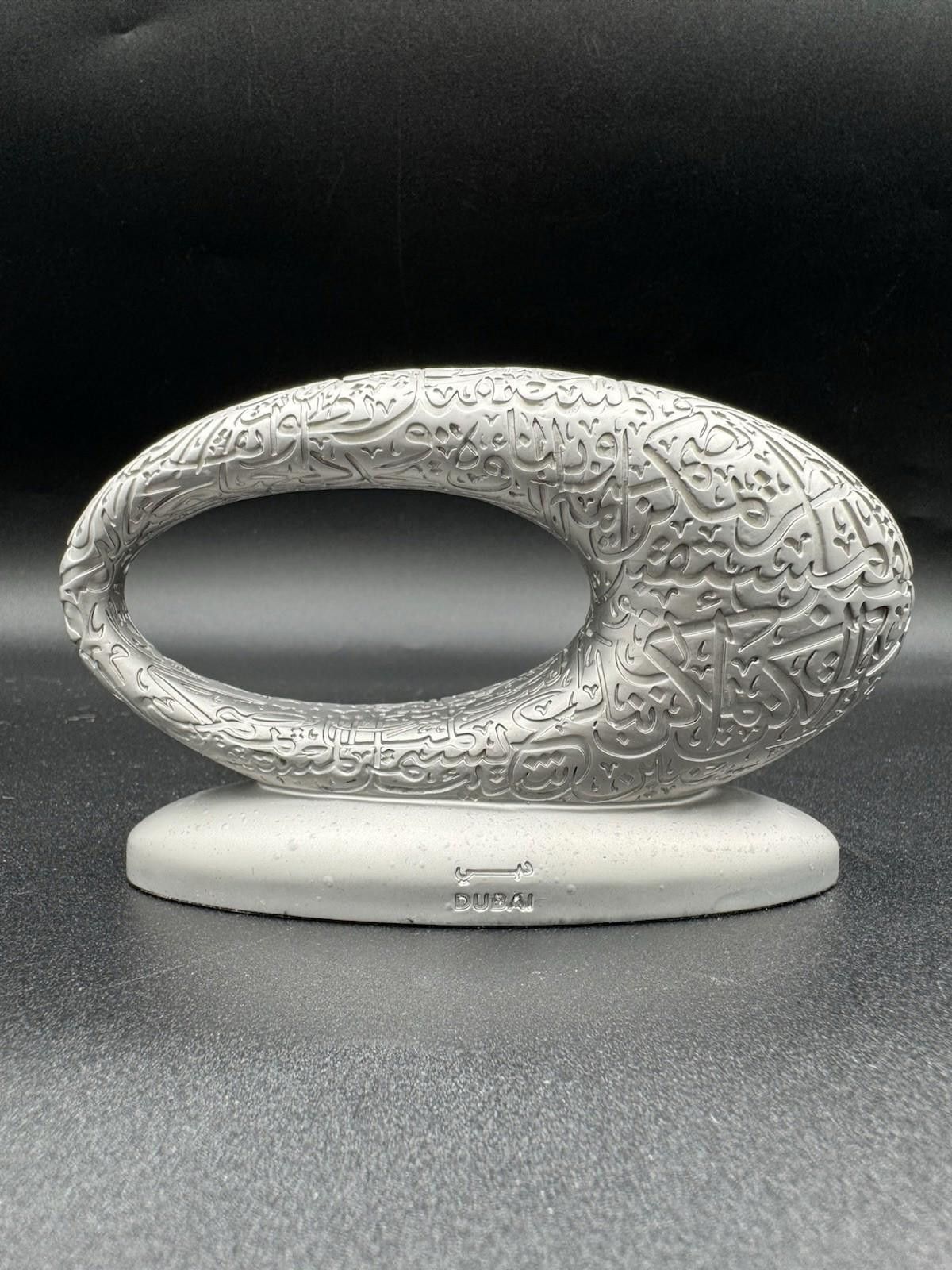 Other Dubai UAE Museum Of The Future 3D Model Silver Color 11.5 CM Size ONE SIZE - 3 Thumbnail