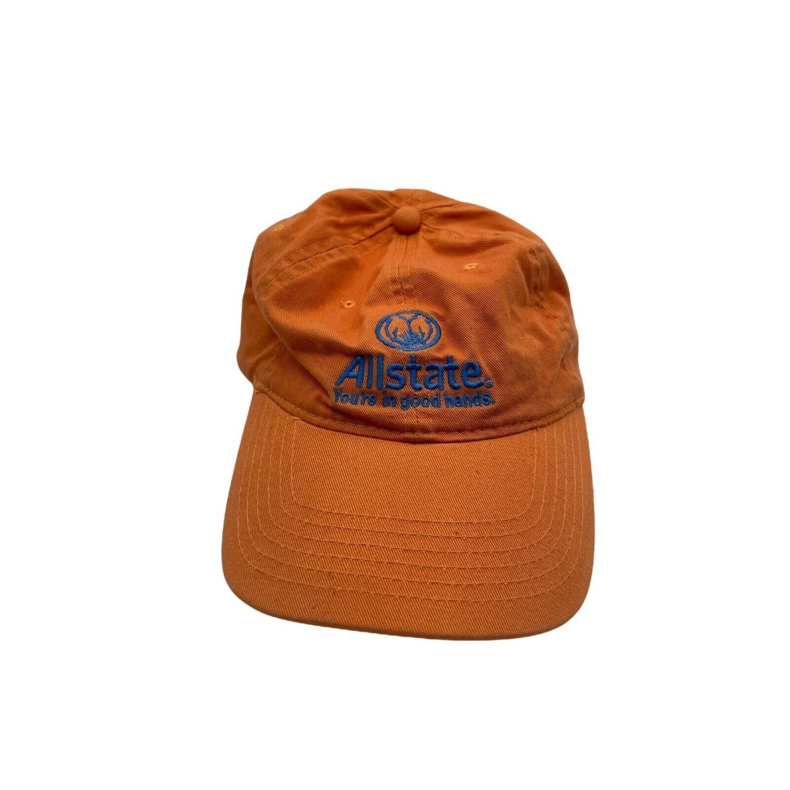 Other Allstate Good Hands Hat Orange Adjustable Canvas One Size Size ONE SIZE - 1 Thumbnail