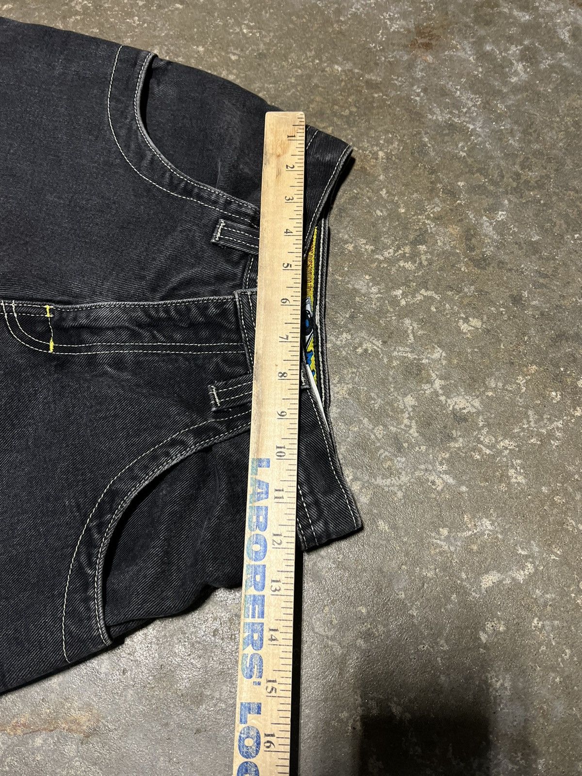 JNCO × Vintage CRAZY Vtg JNCO Props Baggy Skater Embroidered Rave Jeans Size 24" / US 00 / IT 34 - 6 Thumbnail