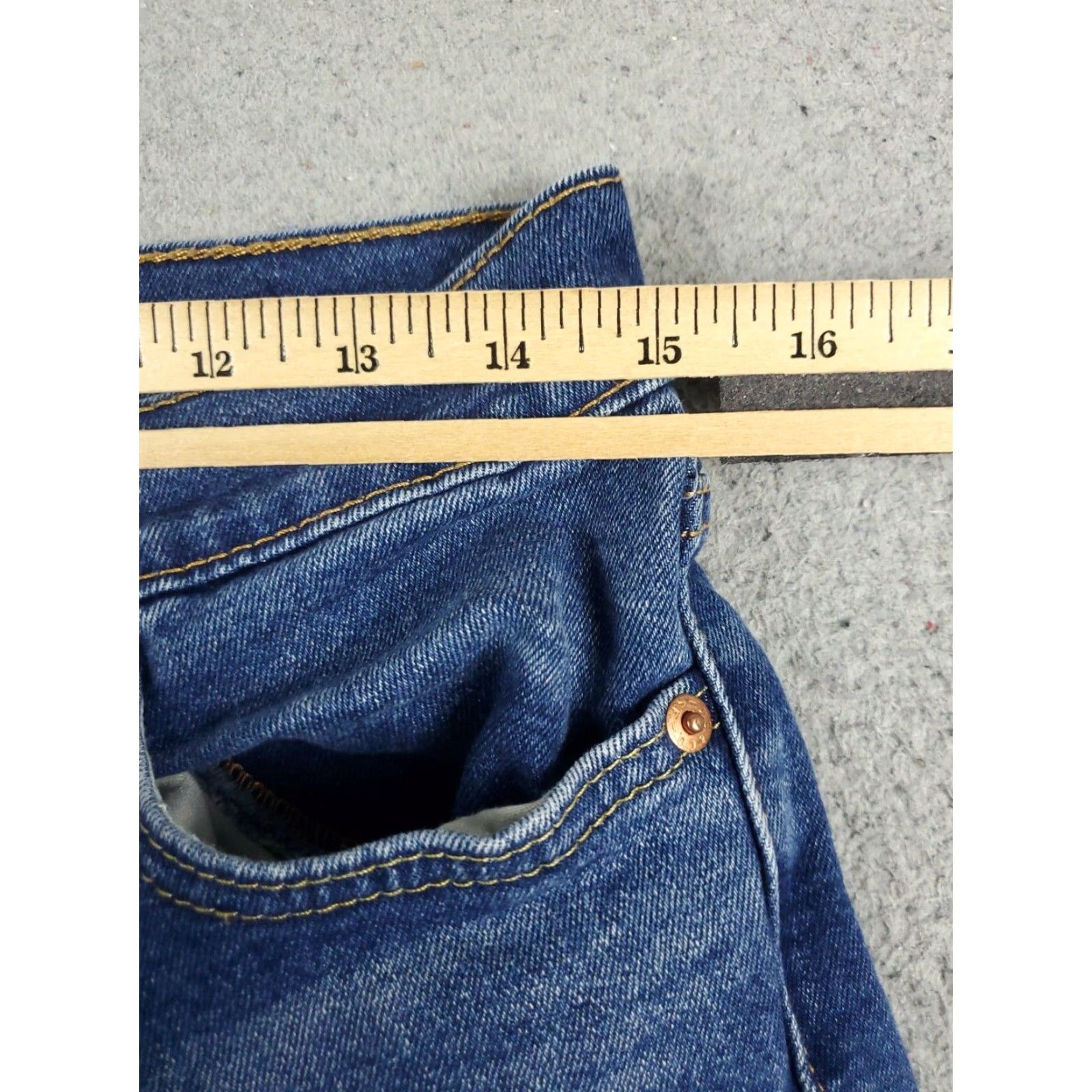 Levi's Levis 511 Jeans Mens 30x32 Blue Straight Leg Denim Pants Size US 30 / EU 46 - 4 Thumbnail