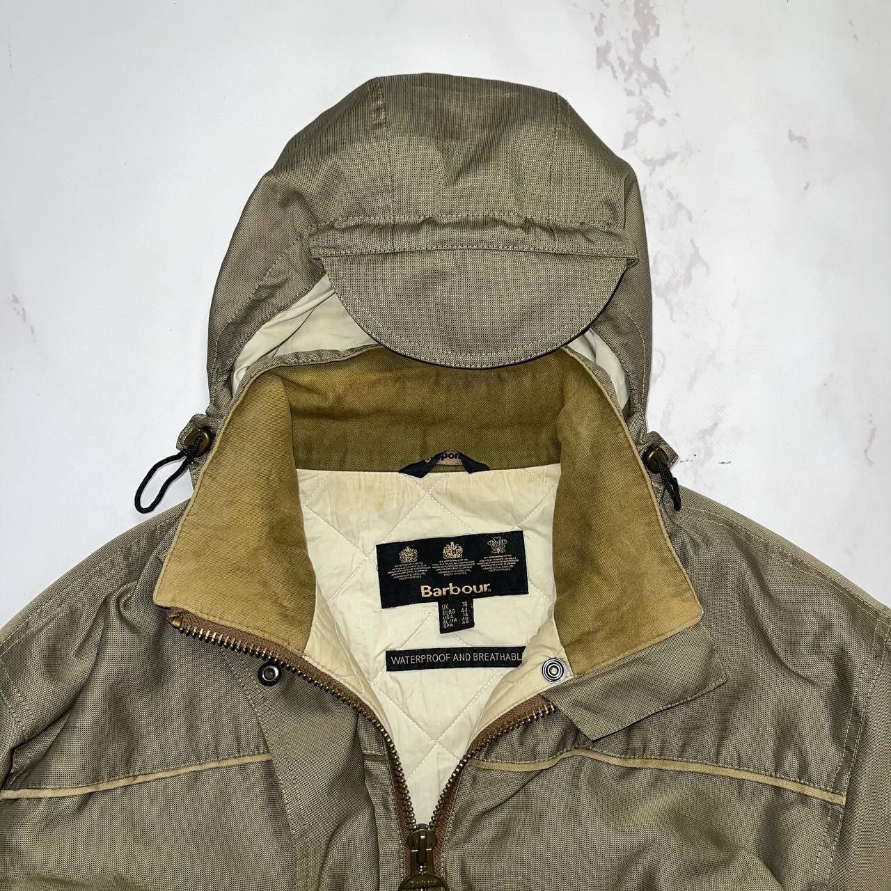 Barbour Barbour Eventer Classic Hooded Waterproof Jacket SZ18 Unisex Size XXL / US 16-18 / IT 52-54 - 9 Thumbnail