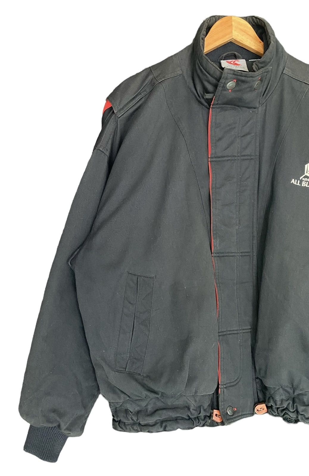 Canterbury of New Zealand Vtg CANTERBURY Bomber Jacket Cotton sz L Size US L / EU 52-54 / 3 - 3 Thumbnail