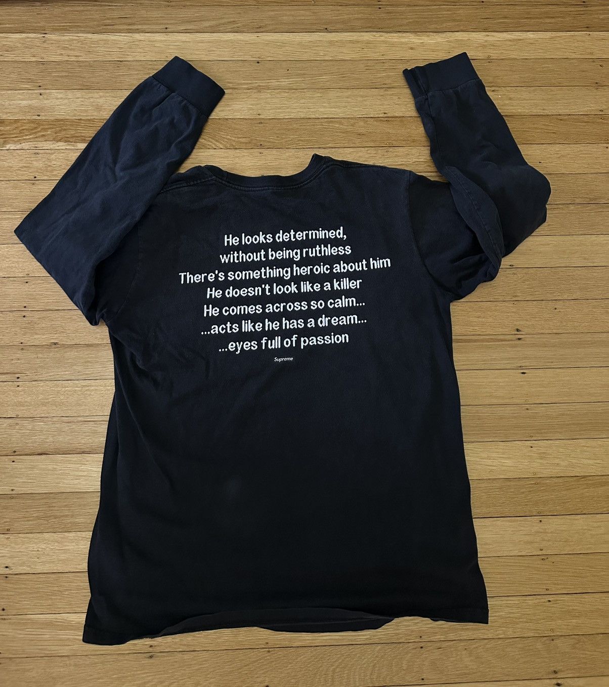 Supreme FW18 SUPREME THE KILLER L/S TEE BLACK TEE SHIRT LONG SLEEVE Size US M / EU 48-50 / 2 - 5 Thumbnail