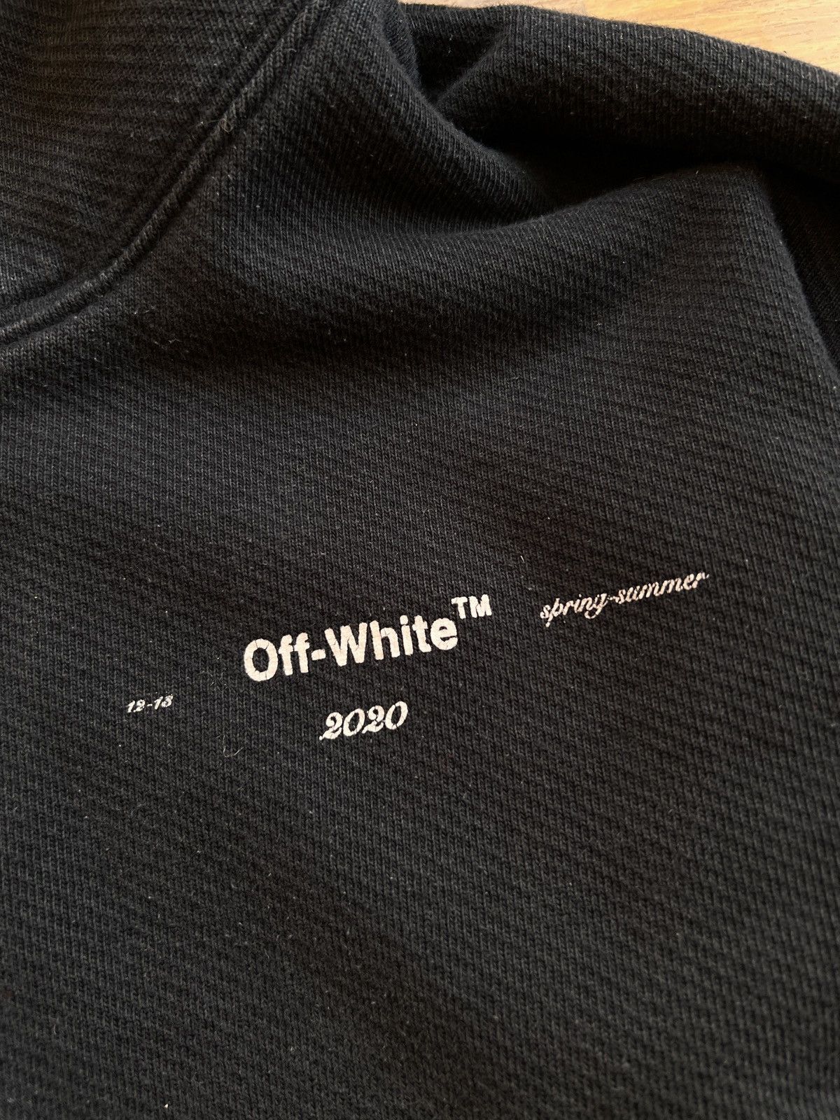 Off-White Rare Off White Numbered Puzzle Arrows Zipped Hoodie (Black) Size US S / EU 44-46 / 1 - 5 Thumbnail
