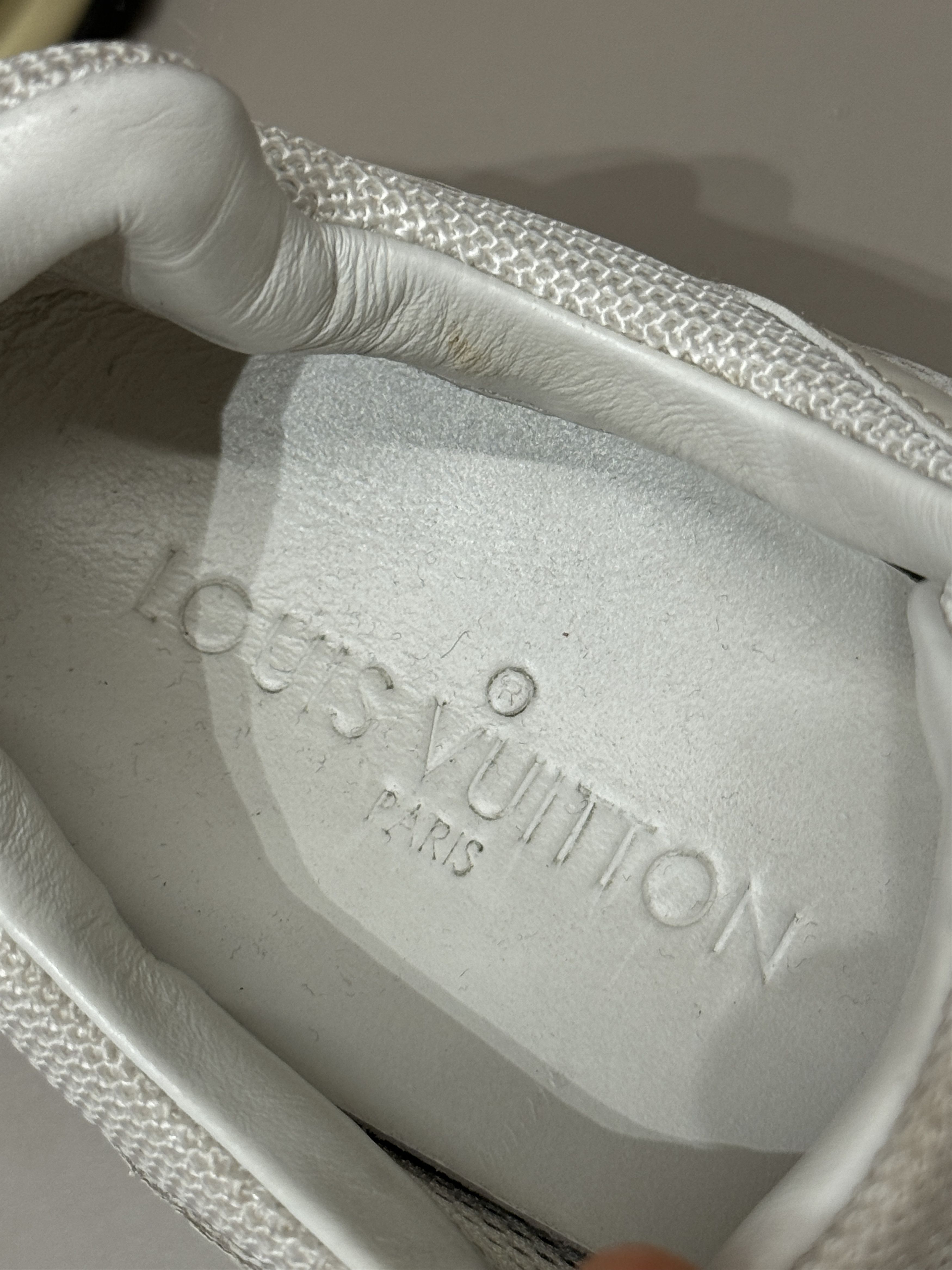 Louis Vuitton Louis Vuitton Run Away white mesh sneakers Size US 6 / IT 36 - 2 Thumbnail