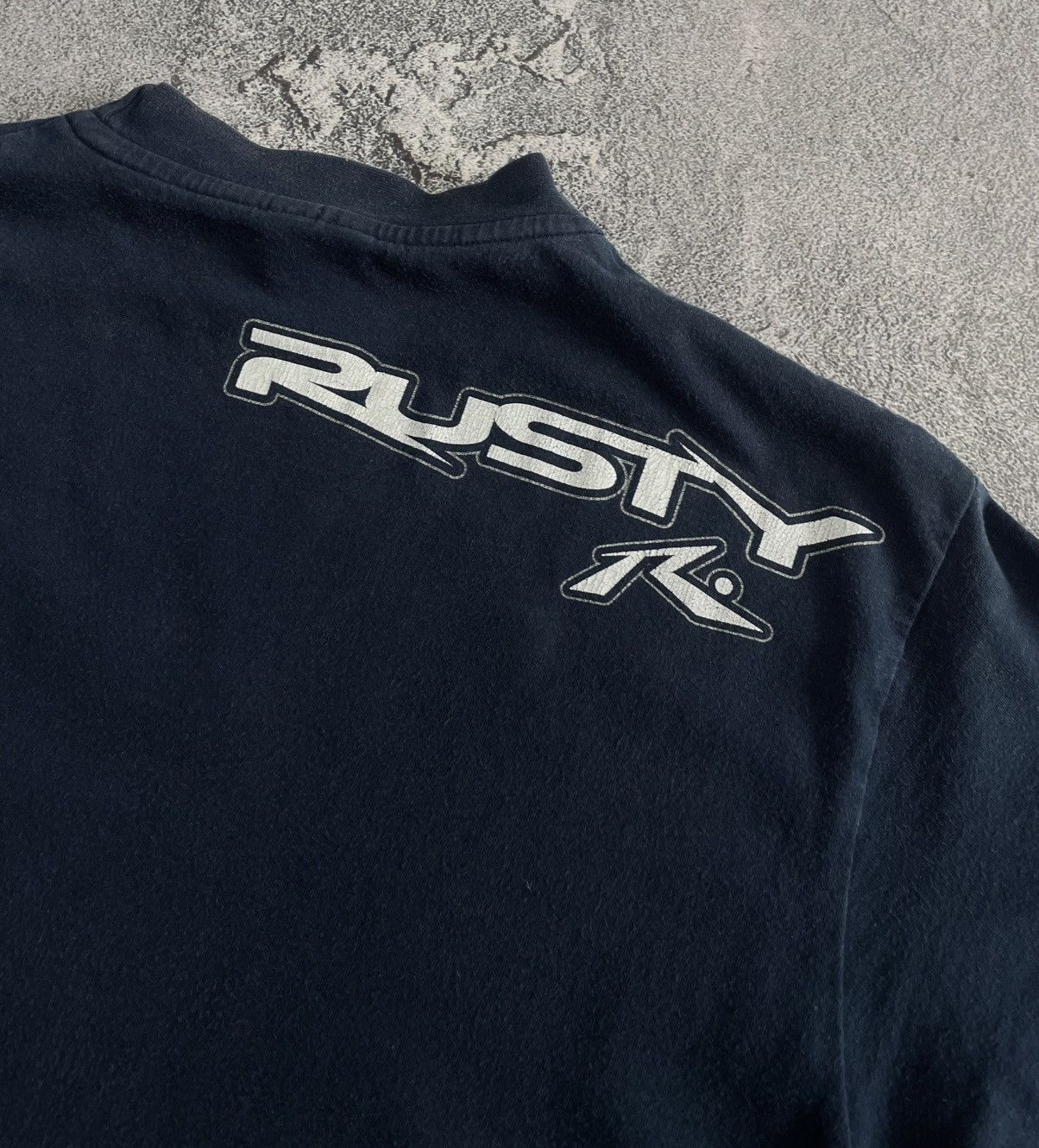Rusty Vintage 90’s RUSTY USA Surf Centre Logo Men’s T-Shirt Size US S / EU 44-46 / 1 - 12 Thumbnail