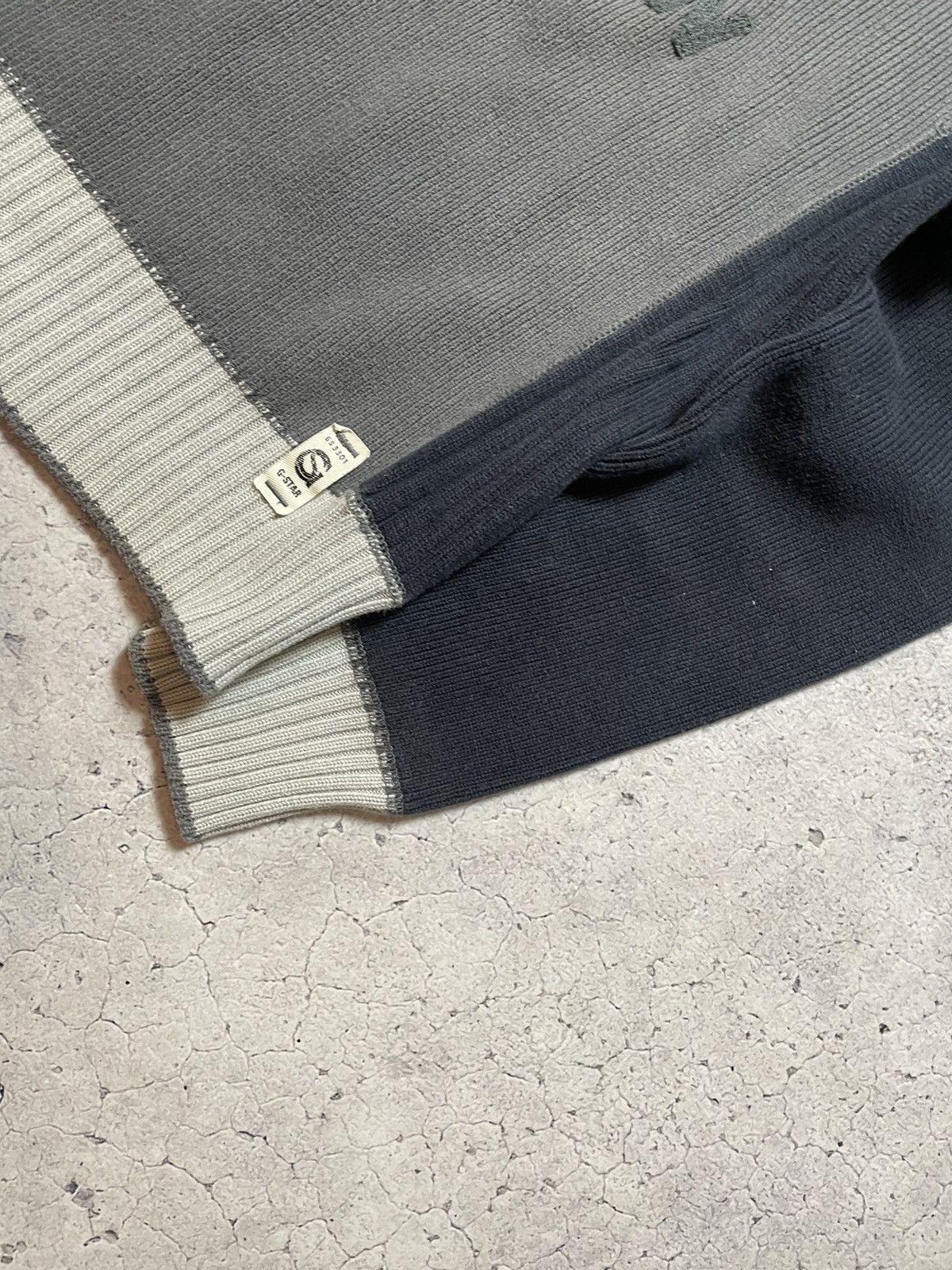 G-Star Vintage G-STAR Raw High Neck Sweater Big Logo Y2K Size US M / EU 48-50 / 2 - 4 Thumbnail