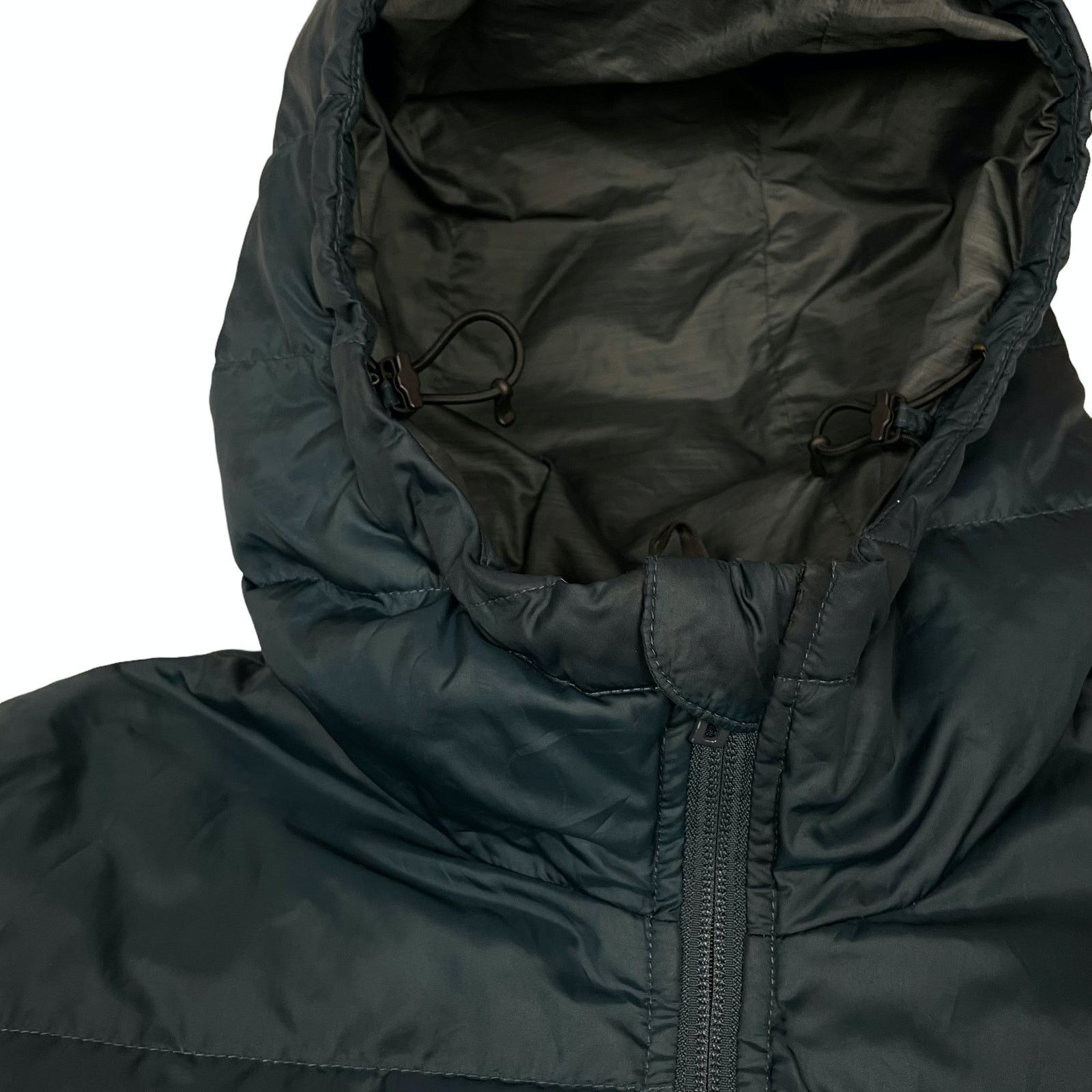 Adidas Adidas Mens Teal Long Sleeve Full Zip Hooded Puffer Jacket S Size US S / EU 44-46 / 1 - 4 Thumbnail