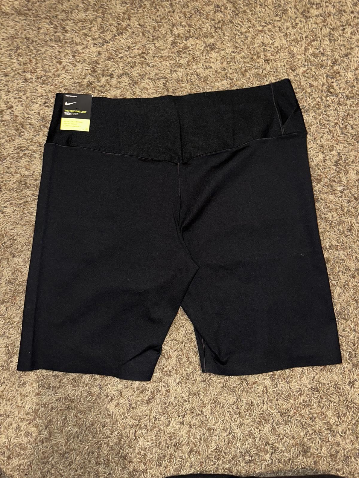 Nike Nike Womens One Luxe 7" Icon Clash Compression Shorts Size 40" / US 18 - 2 Thumbnail