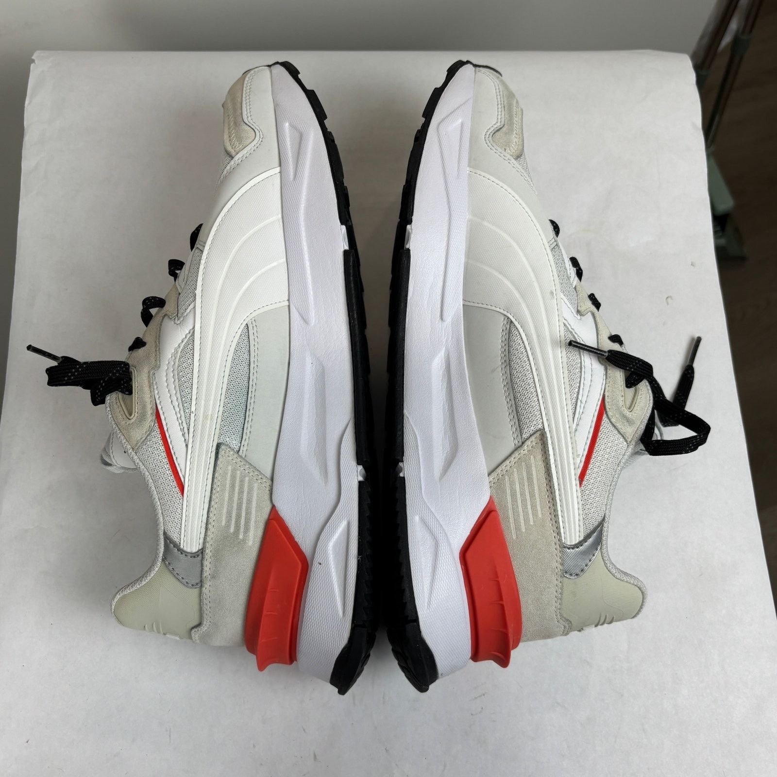 Puma Puma Mirage Sport Asphalt White Warm Earth Sneakers Men's 12 Size US 12 / EU 45 - 7 Thumbnail