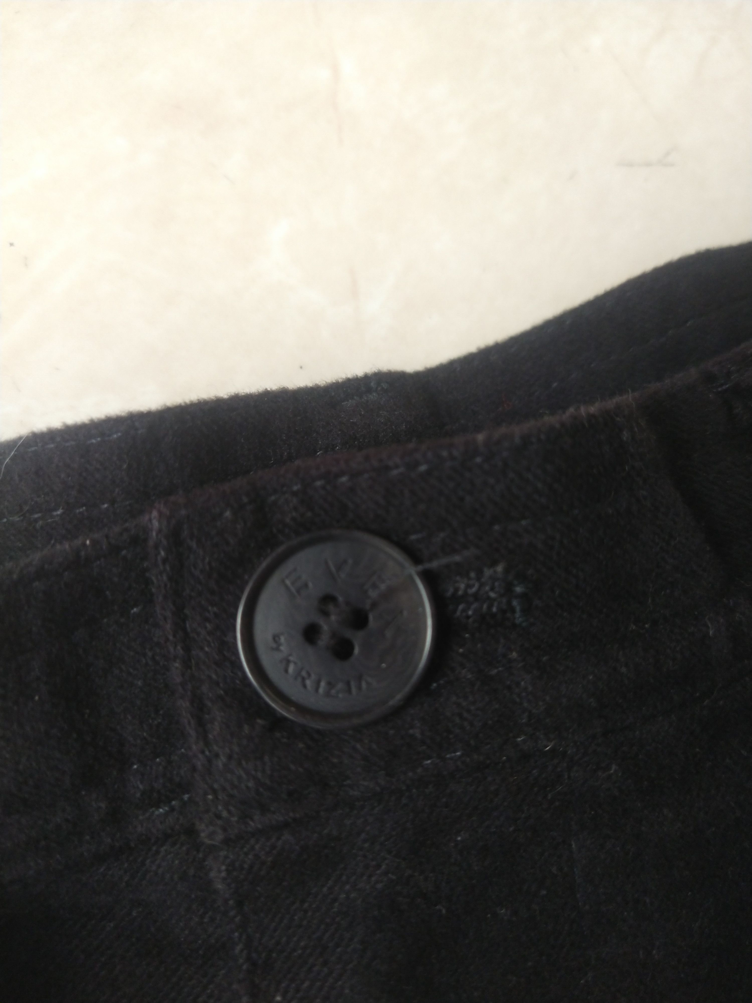 Krizia Uomo EVEX by KRIZIA Women’s Black Straight-Leg Pants – Japan Size 28" / US 6 / IT 42 - 6 Thumbnail