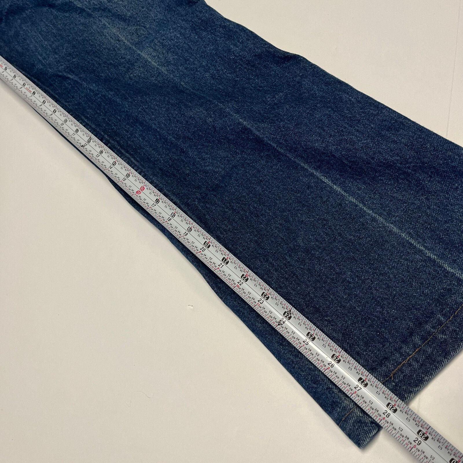 Levi's Vintage 80s Levis 517 Orange Tab Dark Wash Jeans Mens 38x31 Size US 38 / EU 54 - 6 Thumbnail
