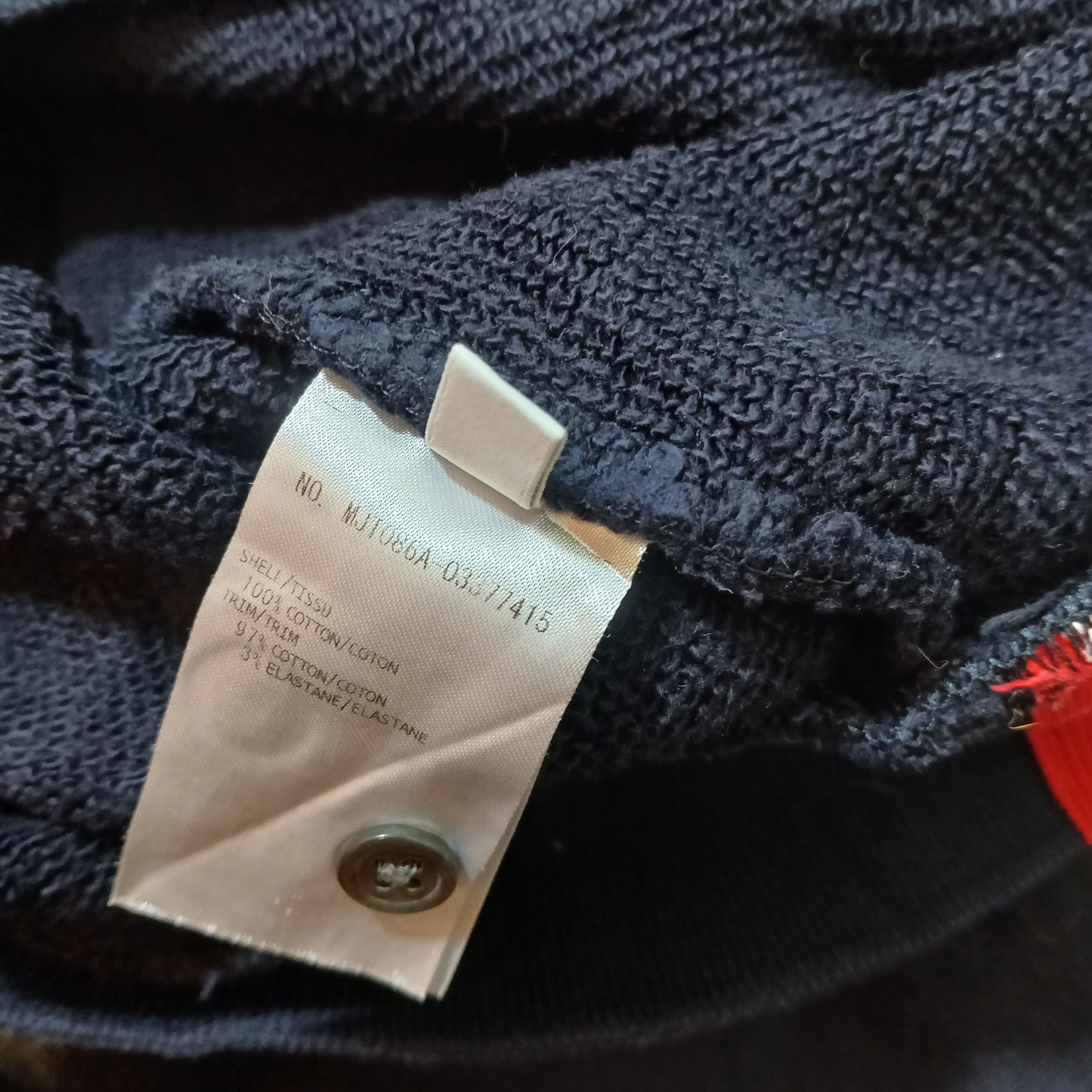 Thom Browne Center Back RWB Stripe Loopback Jersey Knit Hoodie Size US XL / EU 56 / 4 - 6 Thumbnail