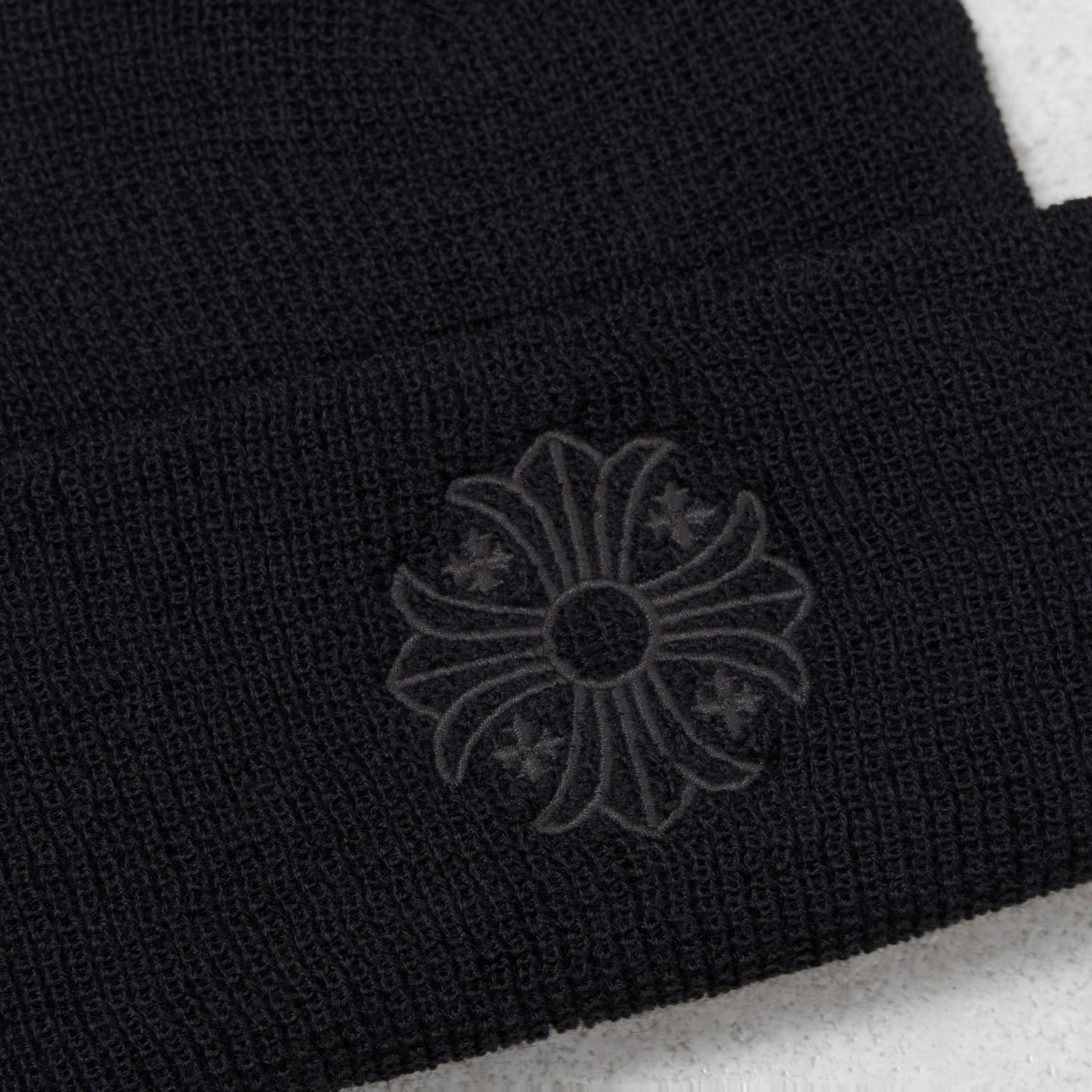 Chrome Hearts CHROME HEARTS Plus Cross Beanie Black Print Size ONE SIZE - 3 Thumbnail