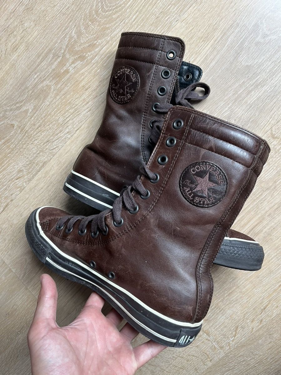 Converse Converse fur suede biker vintage hight leather moto boots Size US 8 / IT 38 - 3 Thumbnail