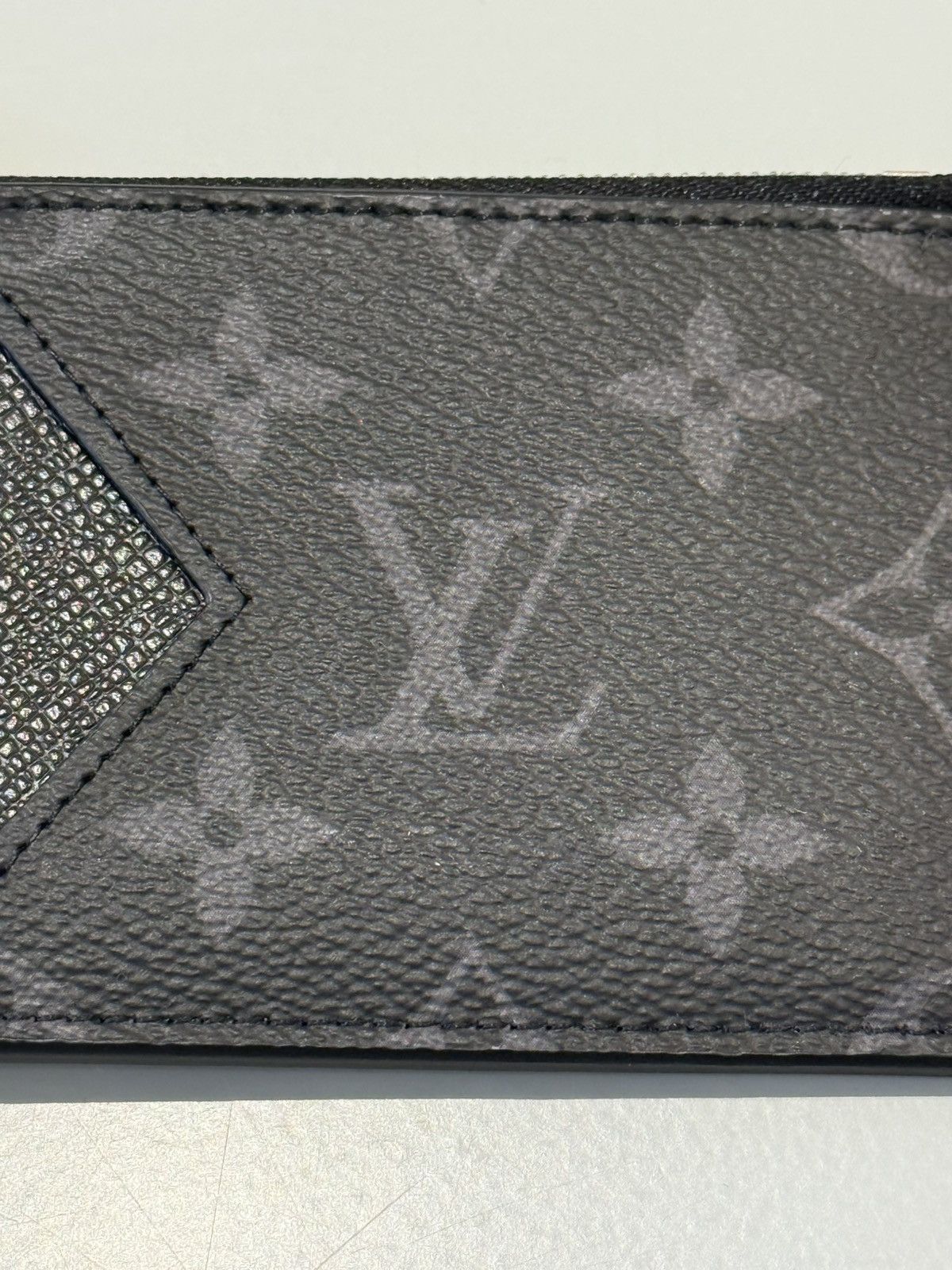 Louis Vuitton Louis Vuitton Coin Card Holder Black/Gray Size ONE SIZE - 3 Thumbnail