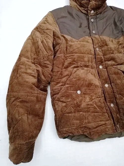 Vintage Ocean Pacific Corduroy Down Jacket Streetwear