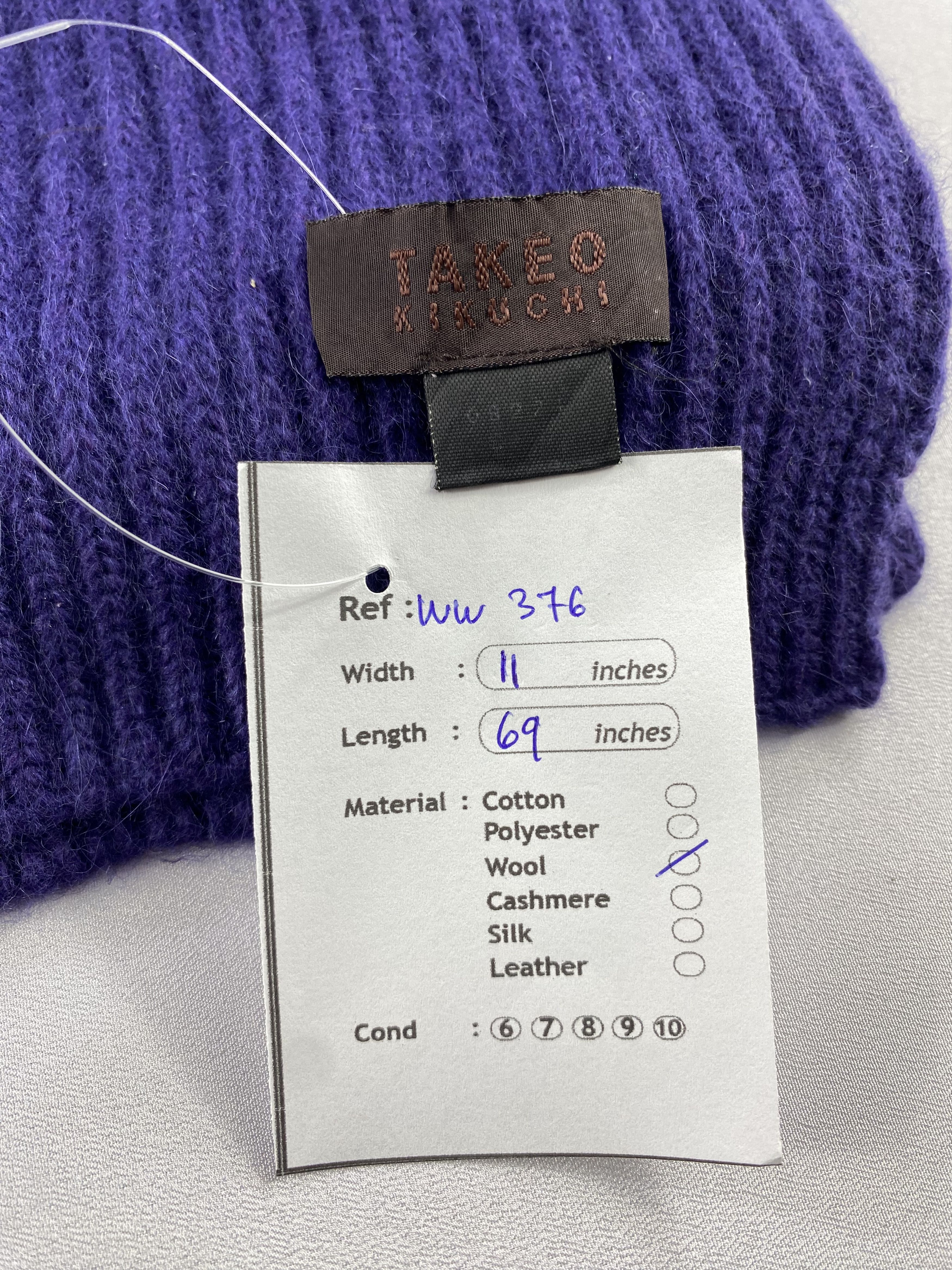 Takeo Kikuchi Takeo Kikuchi Scarf / Muffler / Neckwear - WW376 Size ONE SIZE - 5 Thumbnail