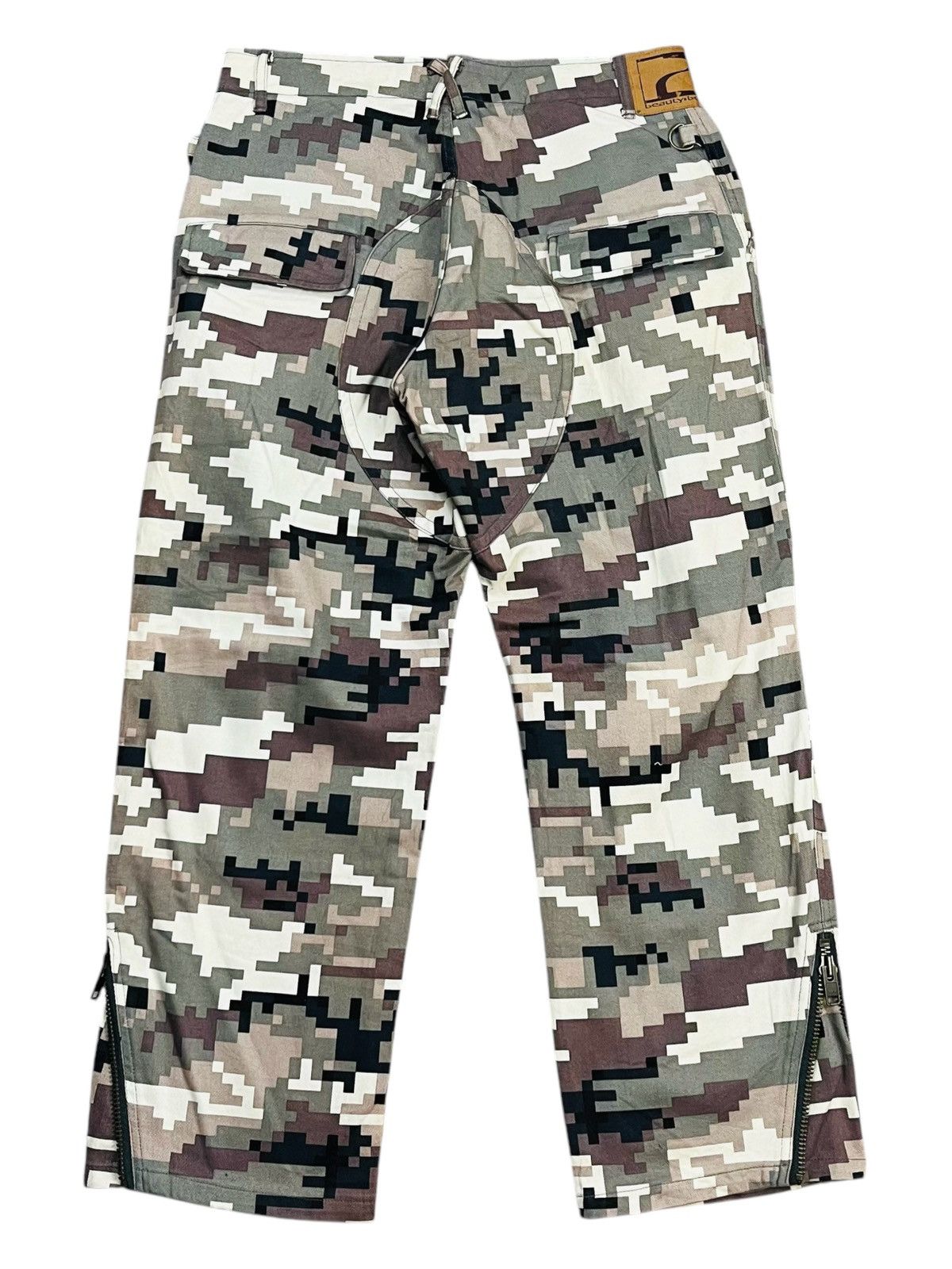 Beauty Beast 1990s B:B Digital Camo Pants Size US 30 / EU 46 - 2 Thumbnail