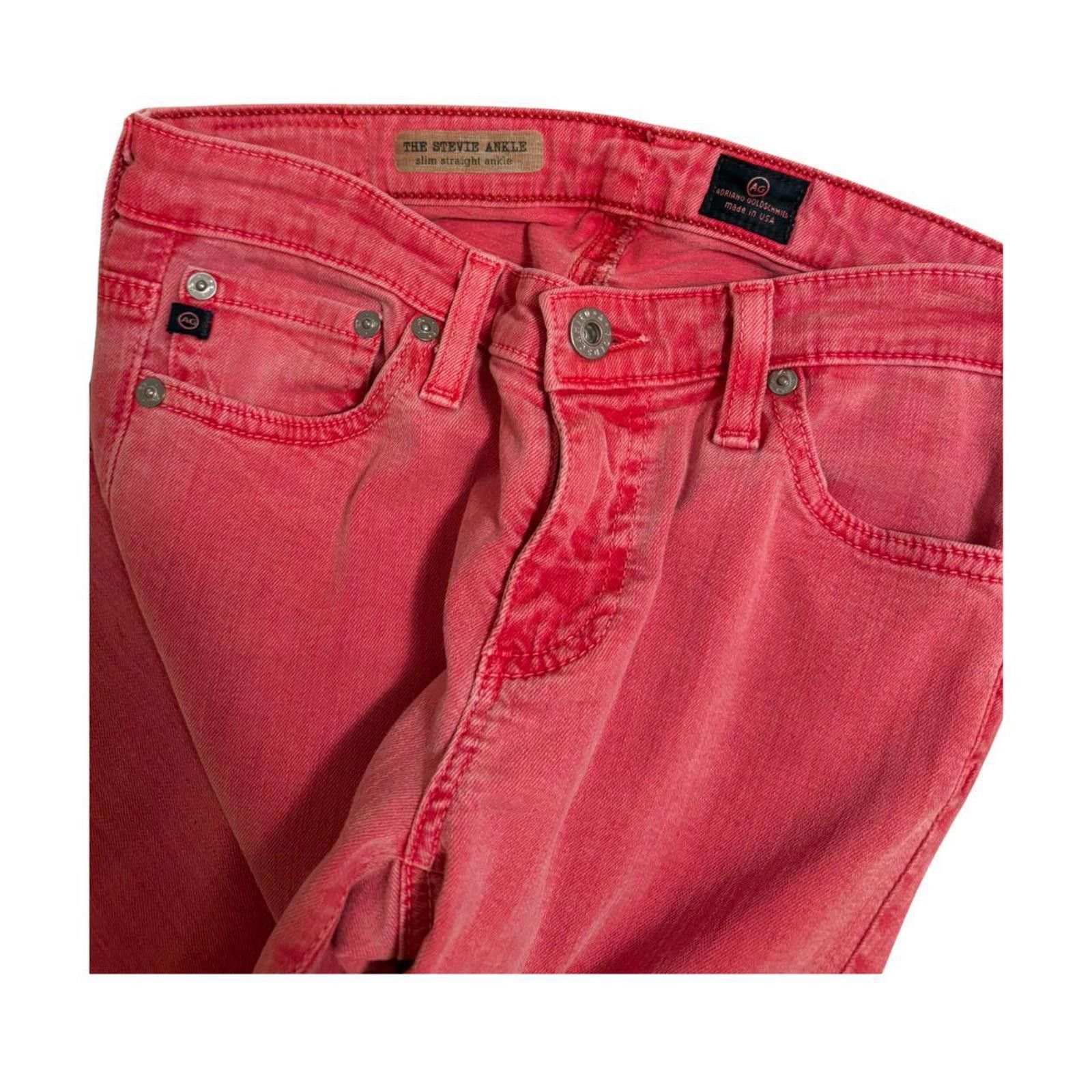 AG Adriano Goldschmied Vintage AG Adriano Goldschmied The Stevie Ankle Jeans Size 26" / US 2 / IT 38 - 6 Thumbnail