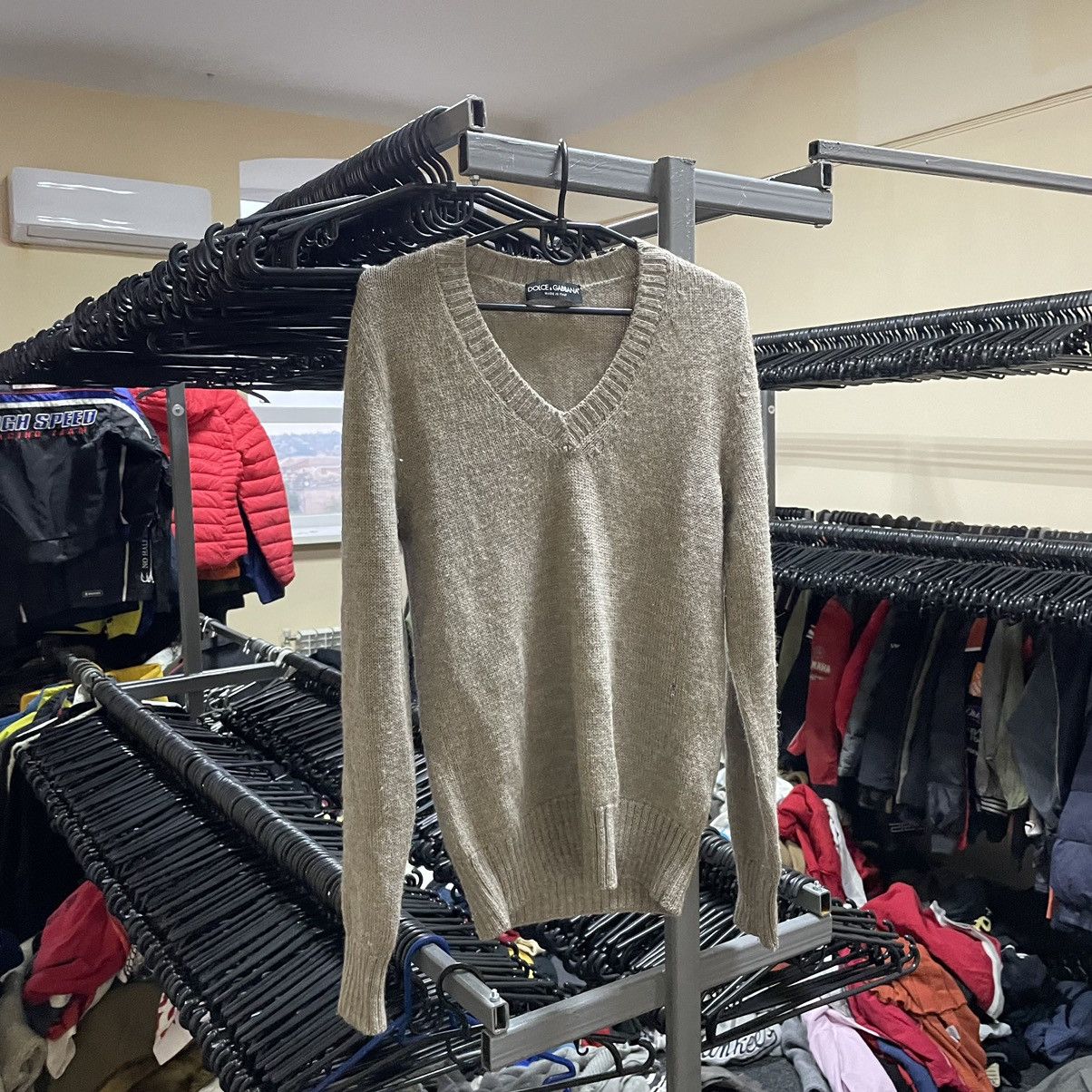 Dolce & Gabbana ALPACA Dolce Gabbana Distressed CARDIGAN Knit Sweater Size US S / EU 44-46 / 1 - 1 Thumbnail