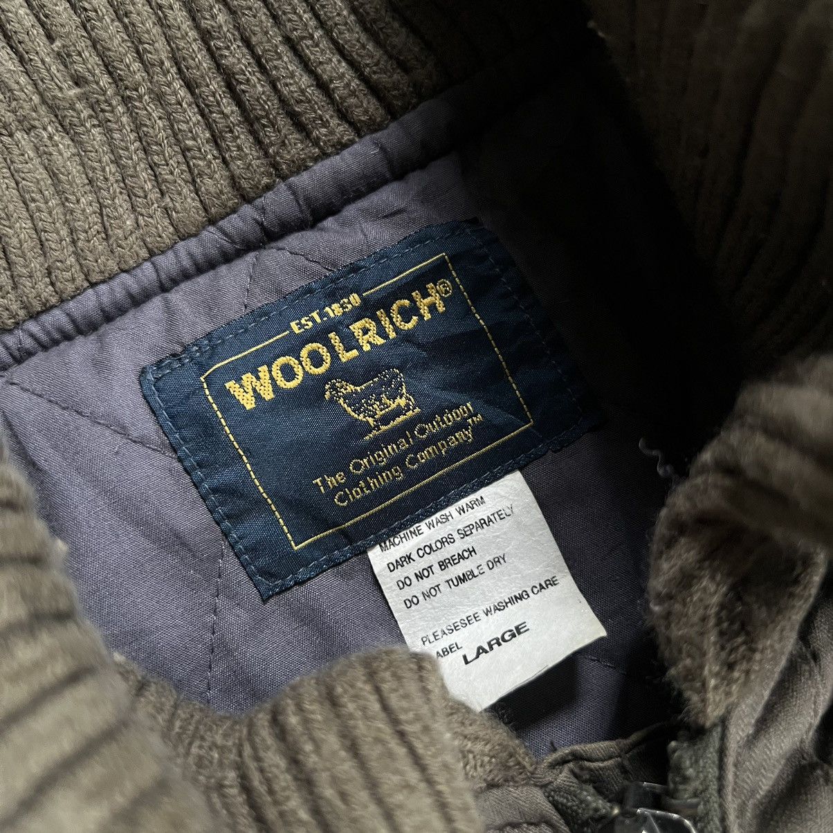 Woolrich Woolen Mills Woolrich Millitary Zip Pocket Jacket Size US L / EU 52-54 / 3 - 4 Thumbnail