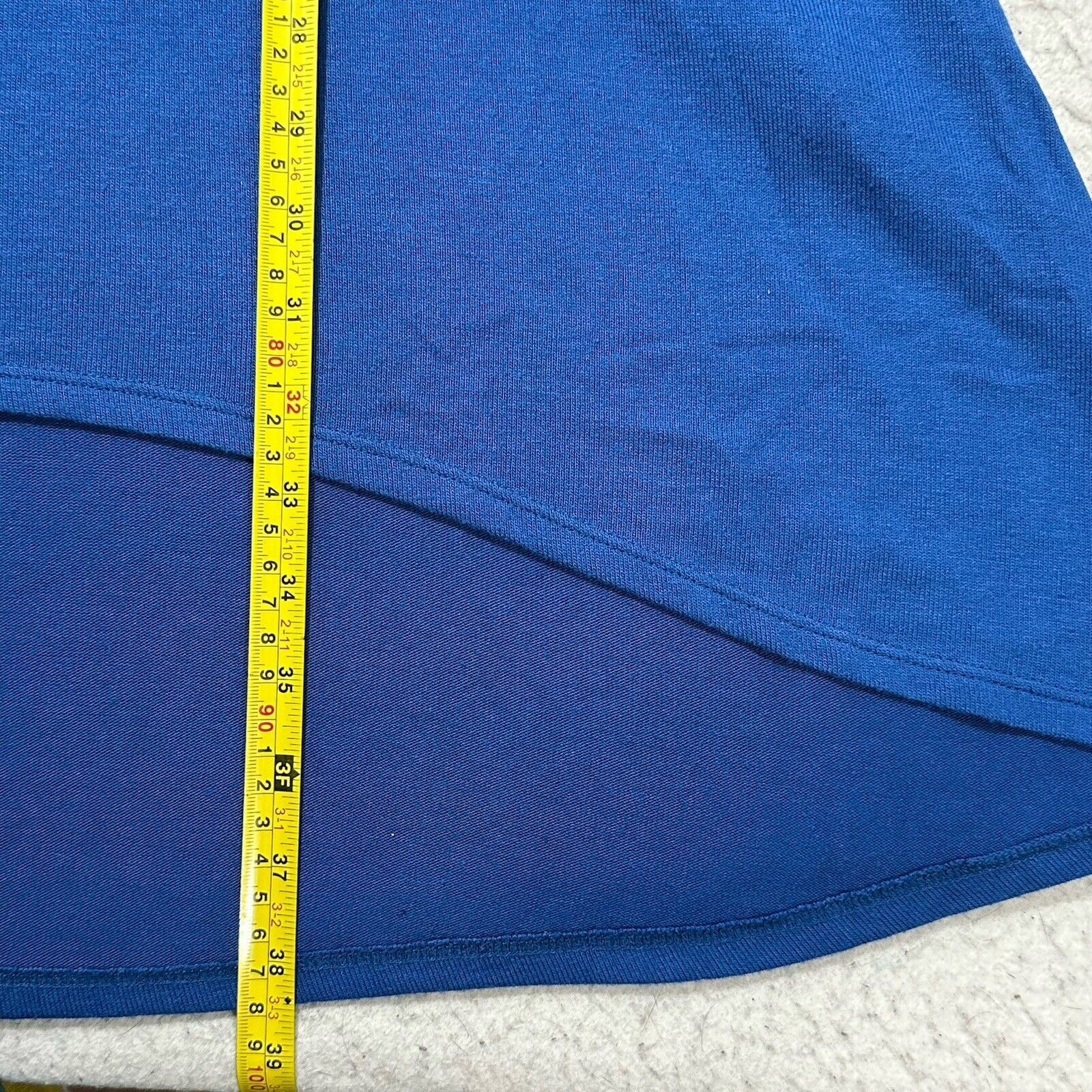 Chicos Chico's Medium A-Line Dress Button Back Long Sleeve Blue Size M / US 6-8 / IT 42-44 - 9 Thumbnail