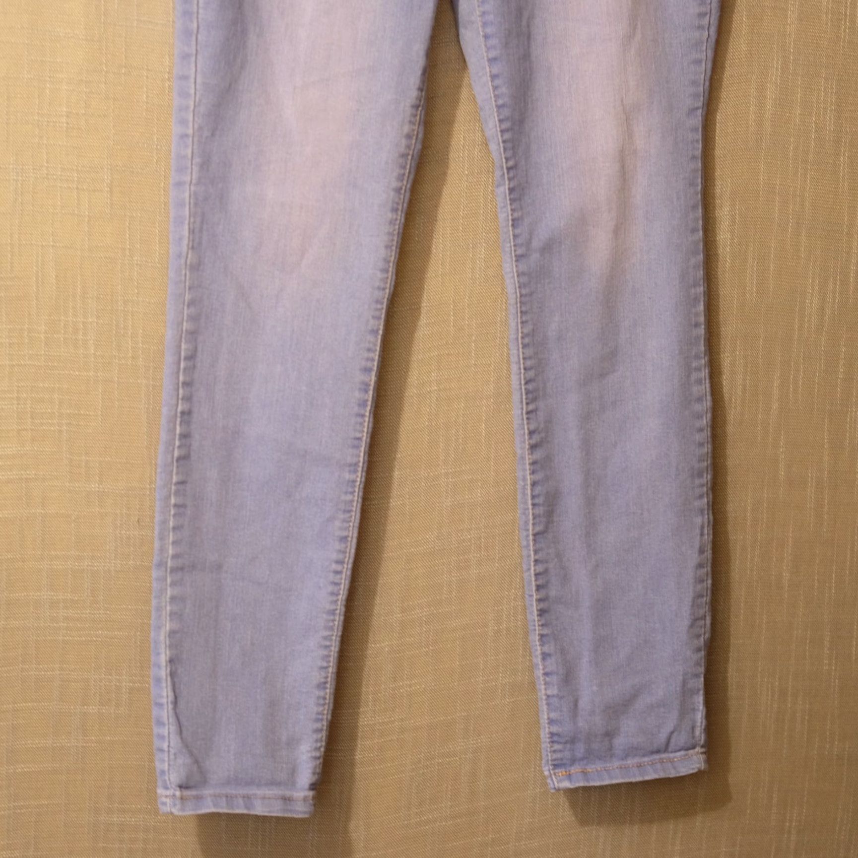 Vintage Artisan NY Mid-Rise Skinny Stretch Ankle Jeans Women's 8 Blue Denim Slim 30in Inseam 29-1/2in Right Jeans Womens Jeans 8 Size 30" / US 8 / IT 44 - 3 Thumbnail