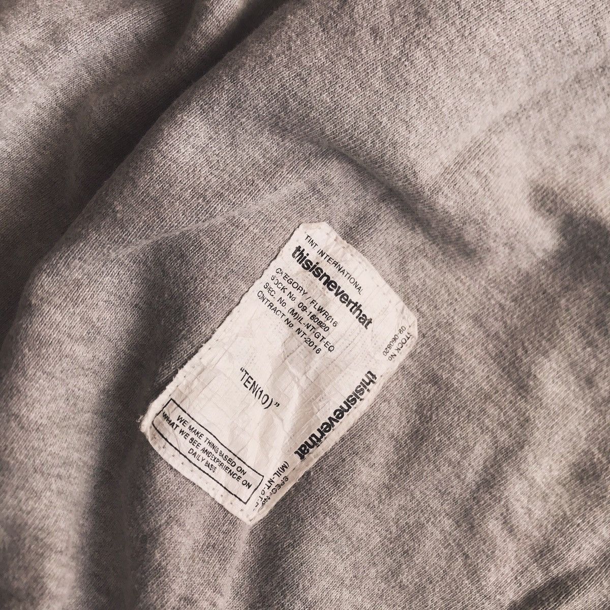 thisisneverthat Hoodie Thisisneverthat Spell Out Size US M / EU 48-50 / 2 - 8 Thumbnail
