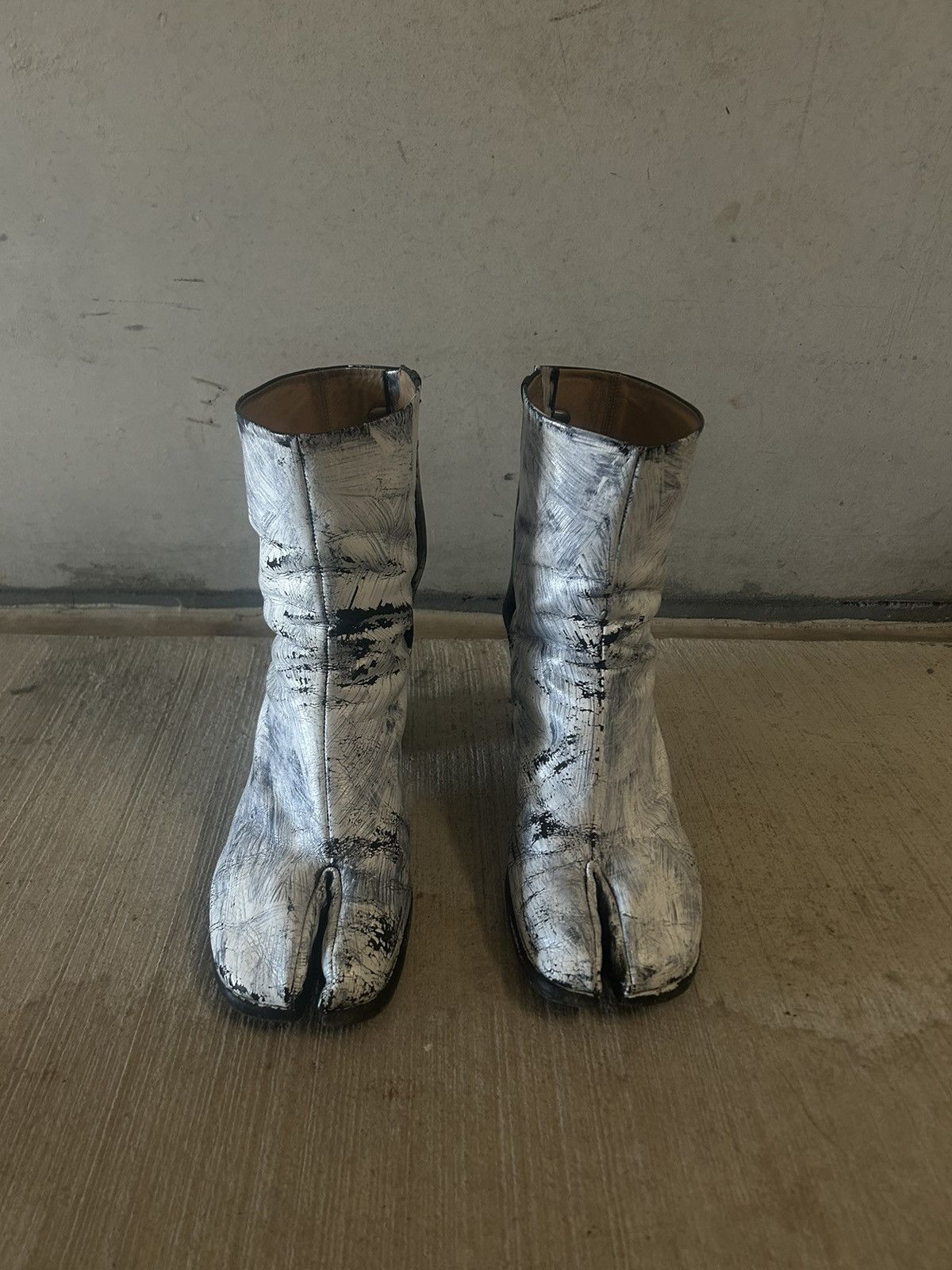 Maison Margiela Painted tabi boots Size US 9 / EU 42 - 1 Thumbnail
