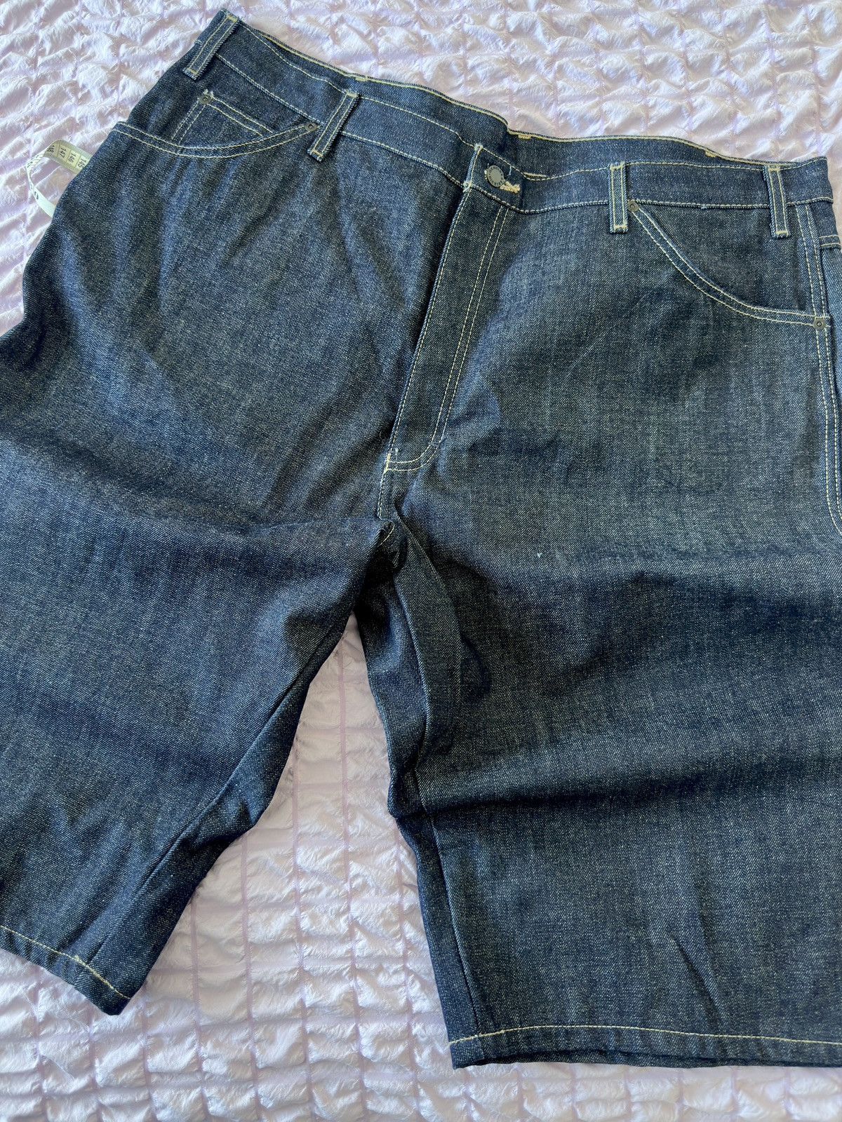 Dickies Dickies Oversized Baggy Carpenter Jorts RAW DENIM - 42 Size US 42 / EU 58 - 3 Thumbnail