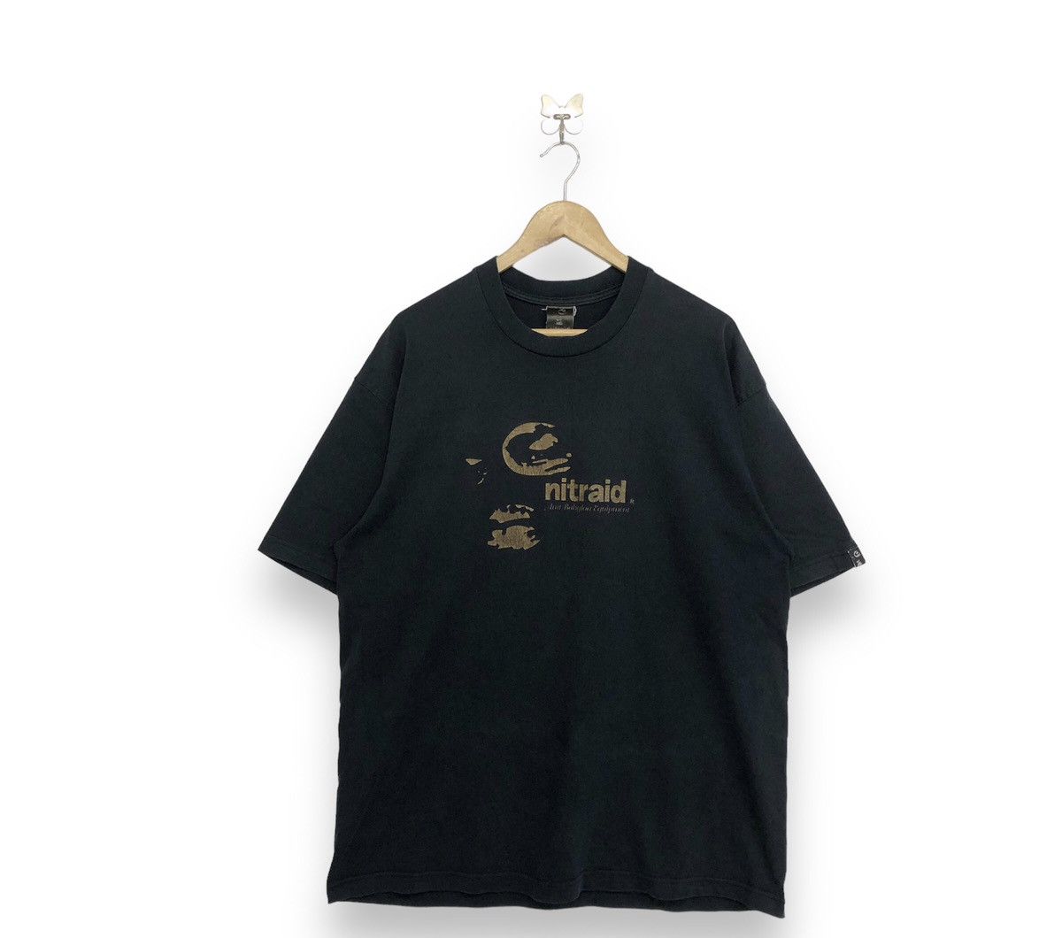 Nitraid Vintage Nitraid Anti Babylon Equipment Streetwear Tshirt Size US XL / EU 56 / 4 - 1 Thumbnail
