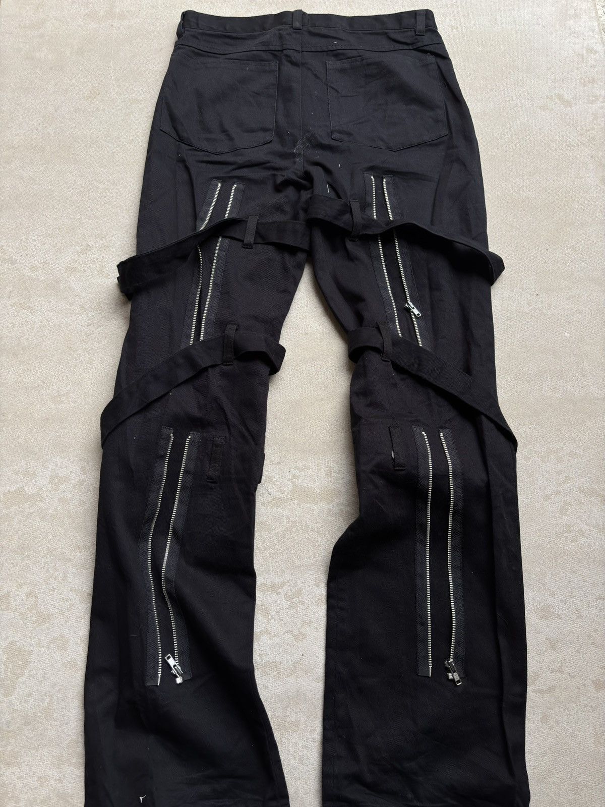 Japanese Brand GtLife phyton lace up pants Size US 28 / EU 44 - 5 Thumbnail