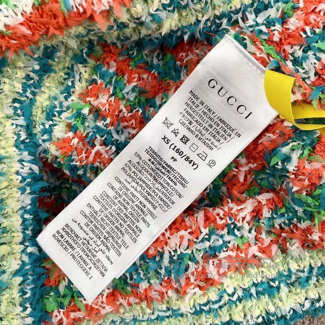 Gucci Guicci Full of printed small fragrant wind knitted cardiga Size XS / US 0-2 / IT 36-38 - 4 Thumbnail