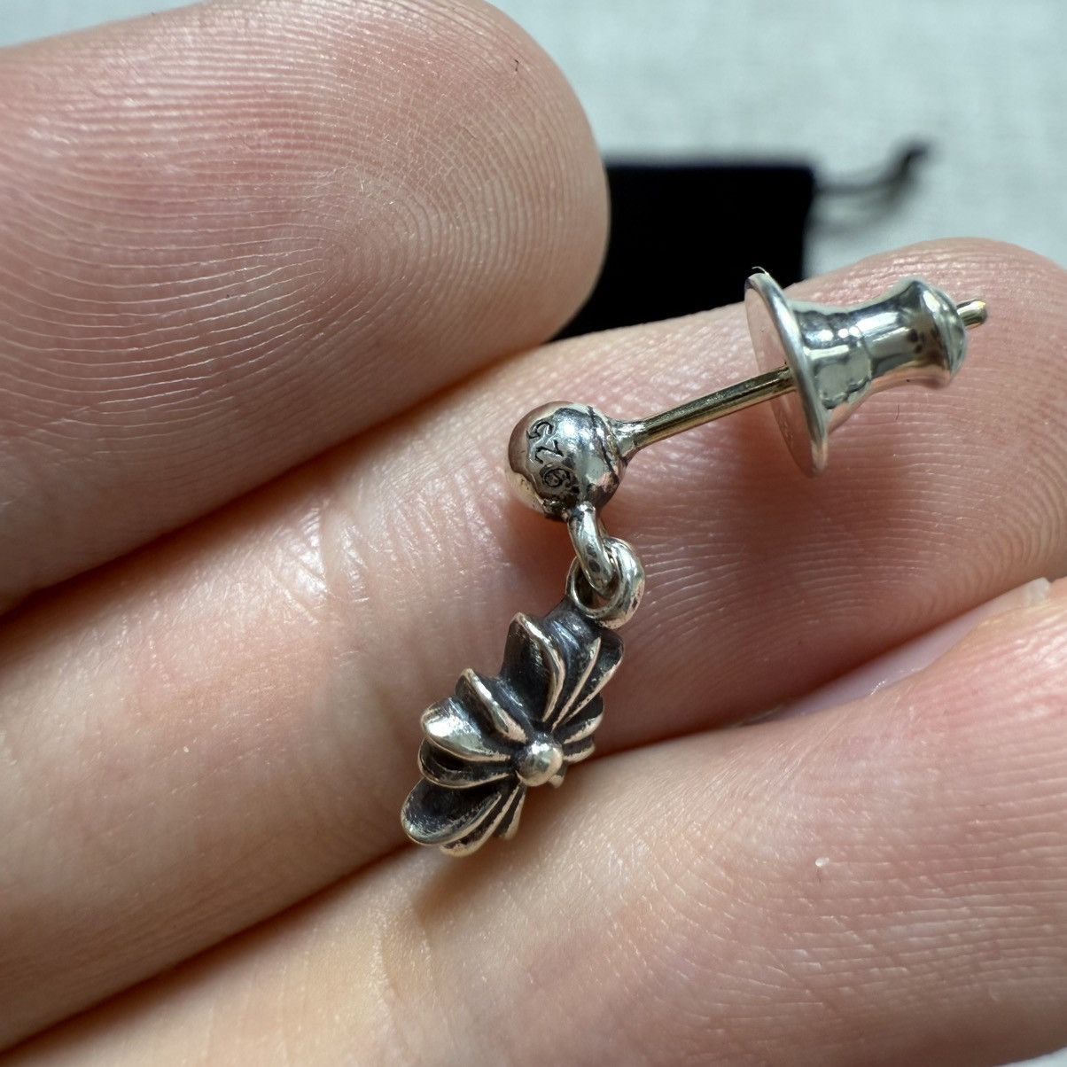 Chrome Hearts Chrome Hearts Tiny E Earring Size ONE SIZE - 2 Thumbnail