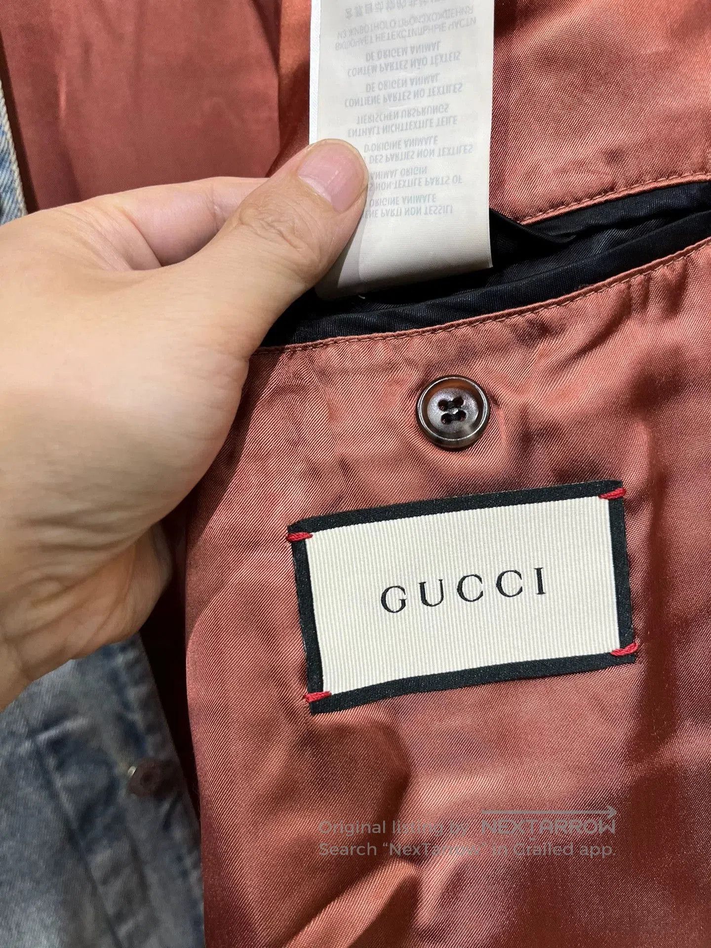 Gucci Gucci Distressed Denim Jacket Size 48. Size US M / EU 48-50 / 2 - 7 Thumbnail