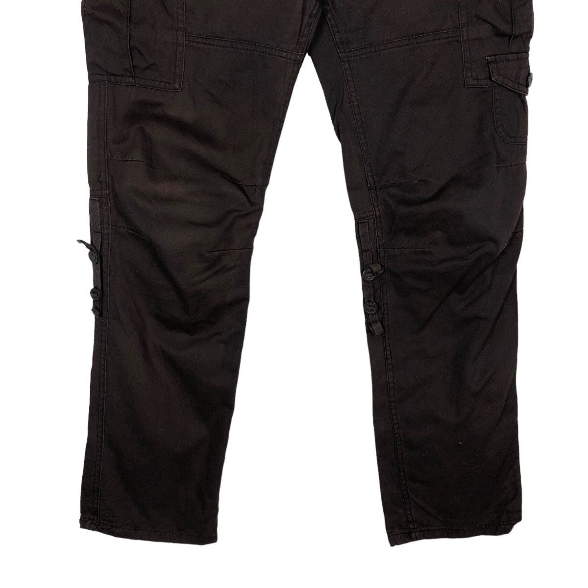 Hysteric Glamour 🔥Vintage Bush Pants Biker Cargo Multi Pockets Size US 32 / EU 48 - 5 Thumbnail