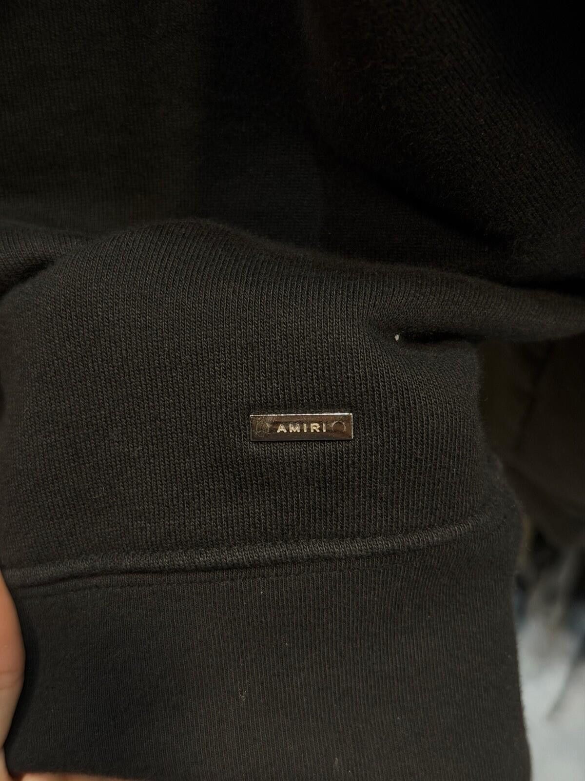 Amiri Amiri Men's Black Blue Logo Pullover Hoodie Sweater Medium Size US M / EU 48-50 / 2 - 11 Thumbnail