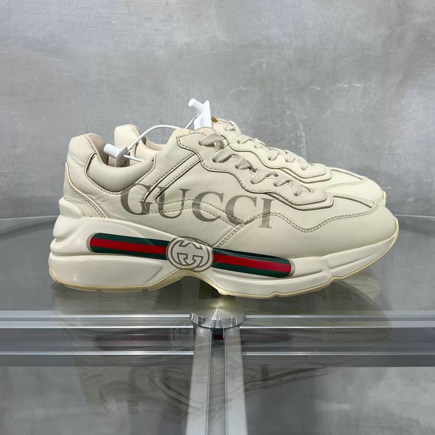 Gucci Gucci Rhyton Ivory Dad Shoe EUR 37.5 Size US 7 / IT 37 - 4 Thumbnail