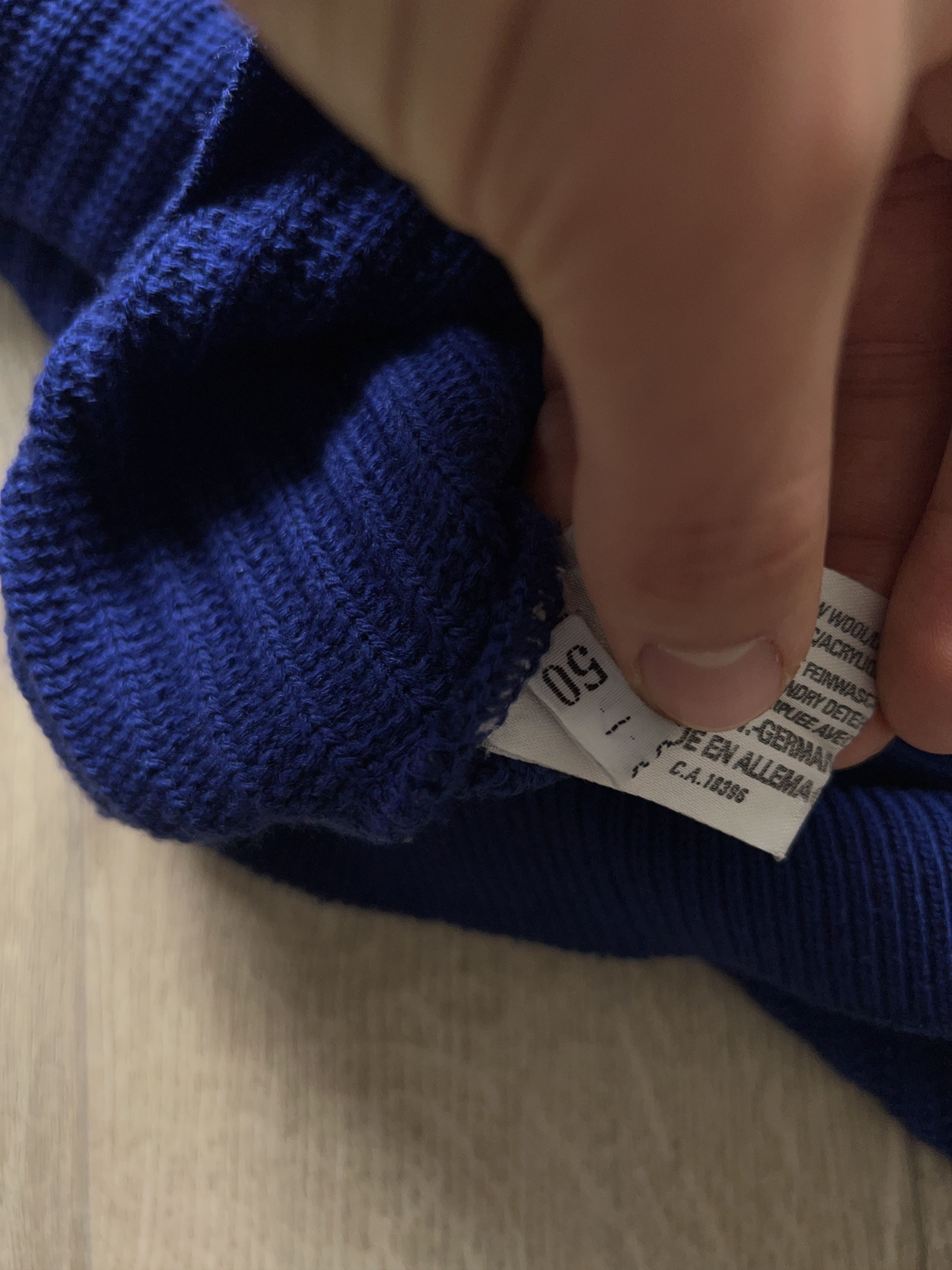 Carlo Colucci × Vintage Mens Carlo Colucci Cardigan Sweater Wool Made in Germany Size US L / EU 52-54 / 3 - 8 Thumbnail