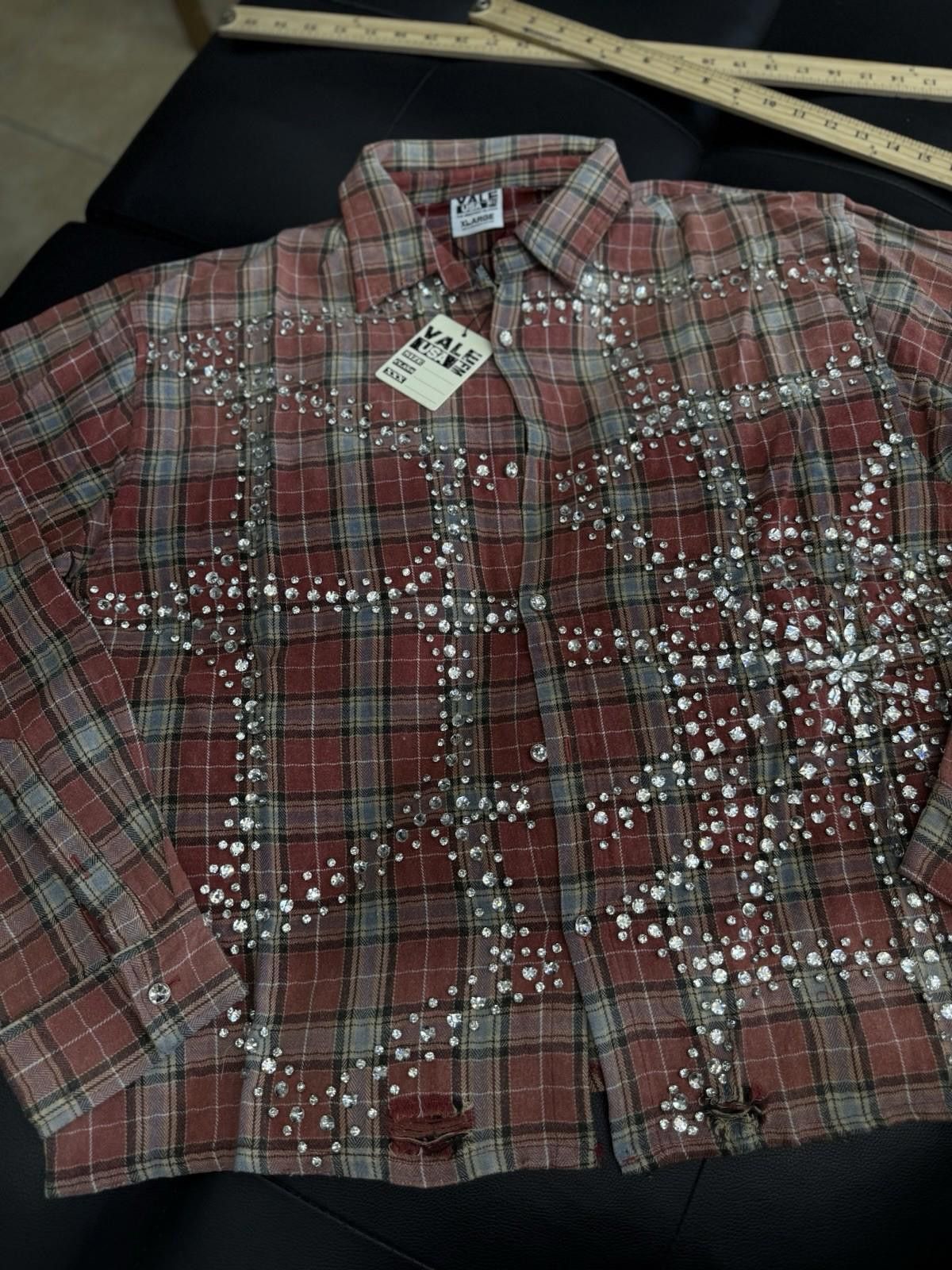 Vale Vale Forever Valley Full Crystal Stone Flannel Size (XL) Size US XL / EU 56 / 4 - 2 Thumbnail