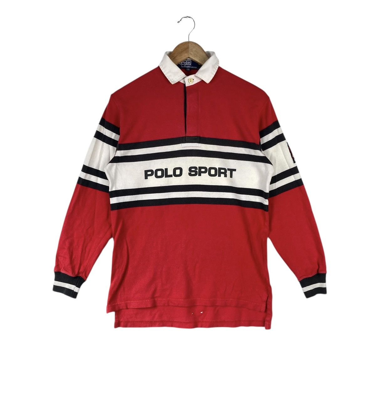 Polo Ralph Lauren Vintage Lolife Polo Sport Usa By Ralph Lauren Polo Rugby Size US S / EU 44-46 / 1 - 1 Thumbnail