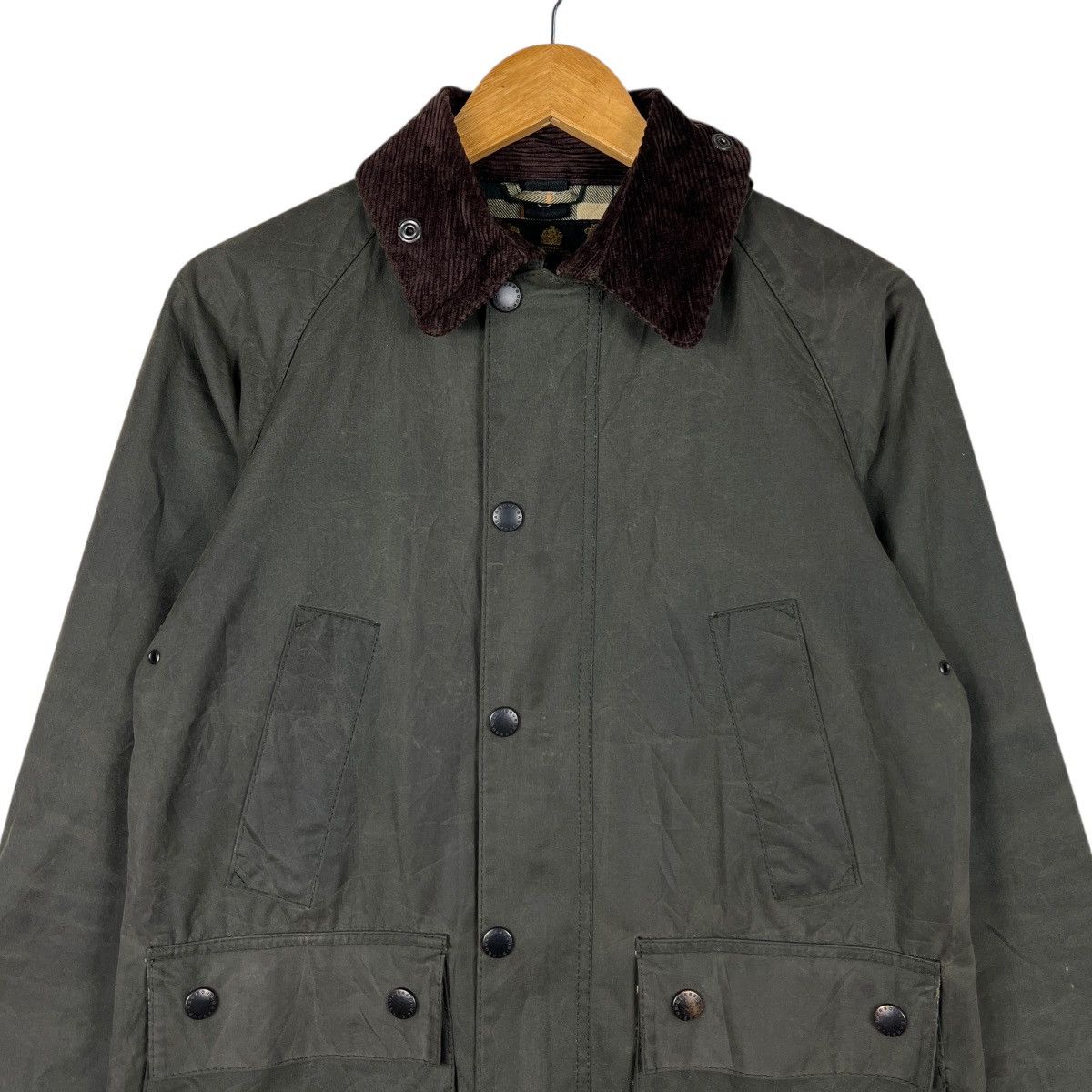 Barbour 🔥 Barbour Bedale Wax Jacket Size US S / EU 44-46 / 1 - 6 Thumbnail