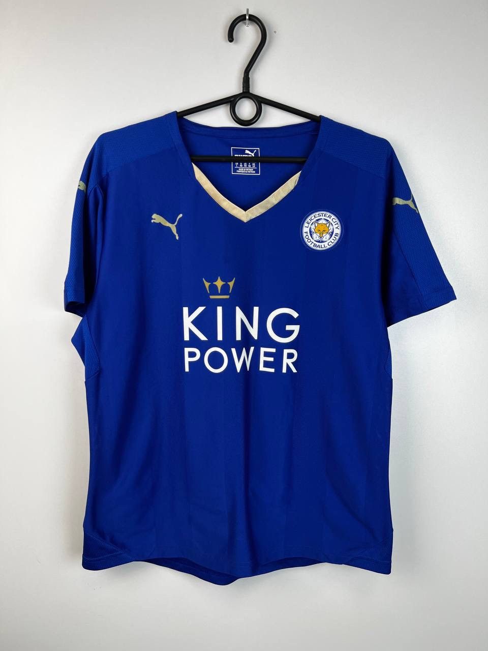 Vintage Leicester City Puma Jersey vintage wmns size L Size L / US 10 / IT 46 - 1 Thumbnail