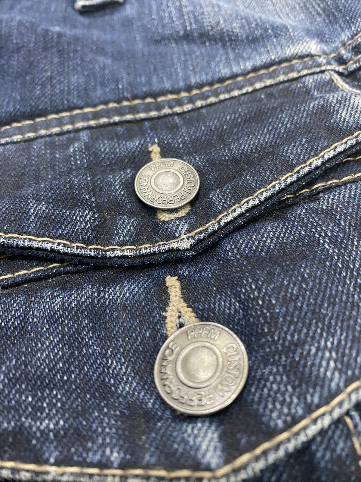 PPFM PPFM Multizipper Double Pocket Tactical Bondage Denim Pant Size US 32 / EU 48 - 7 Thumbnail