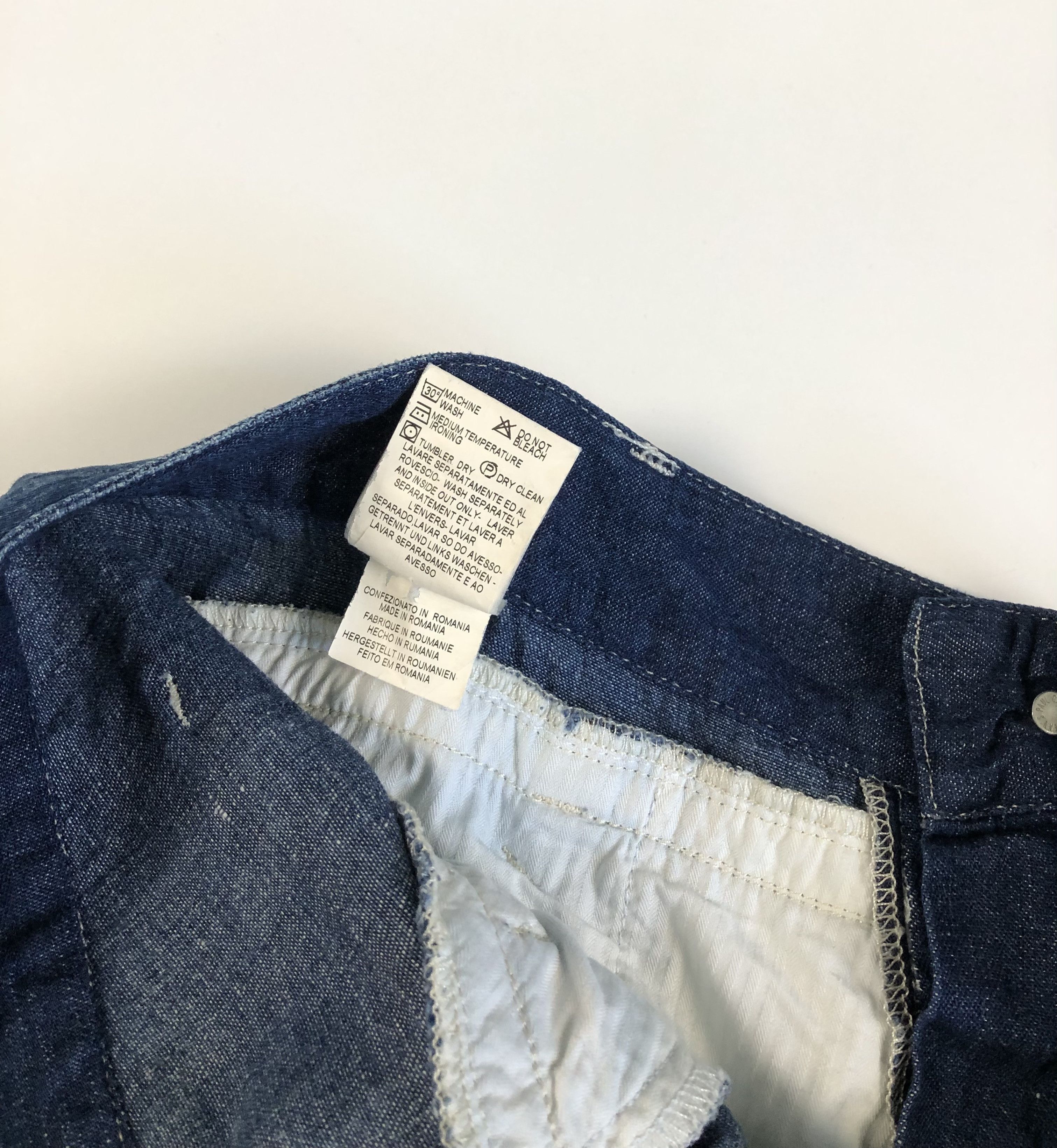 Jean Paul Gaultier Jean Paul Gaultier Cotton Linen Denim Pants Size US 34 / EU 50 - 11 Thumbnail